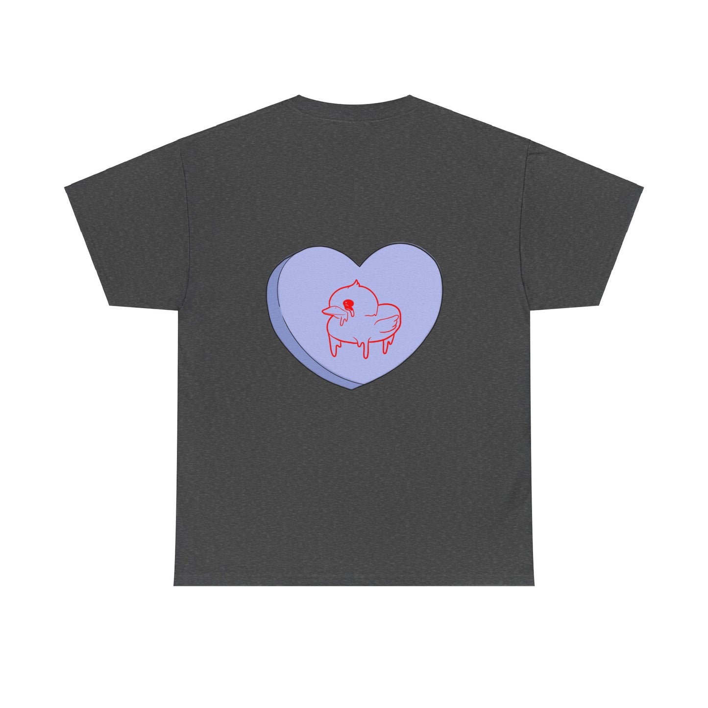 Conversation Heart Duck Sawse Logo Tee Heavy Cotton 02