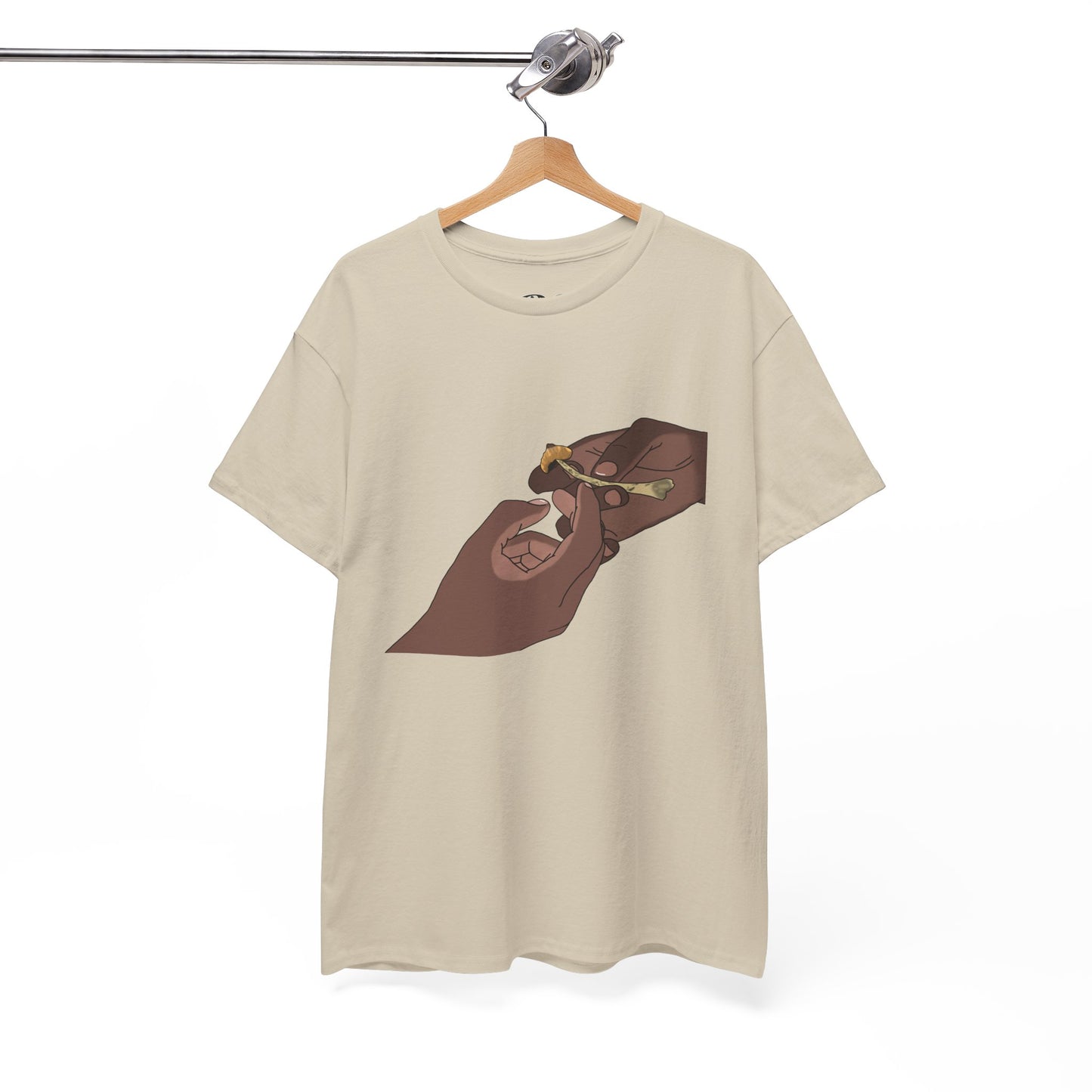 “Bros Get High” 100% Cotton Pass Dat Shroom Tee