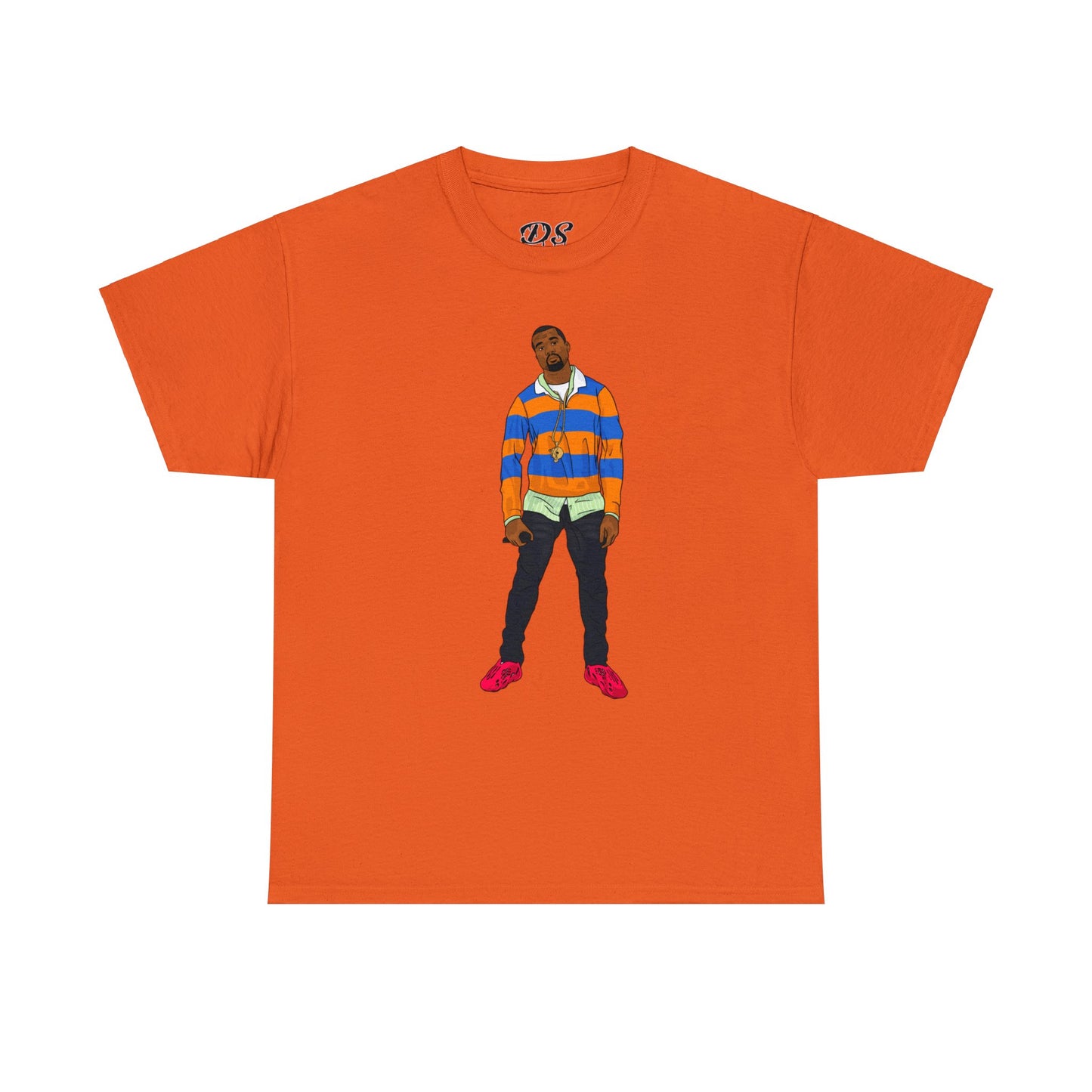 Ye College Dropout Unisex Heavy Cotton Foam Runner Vermilion Tee