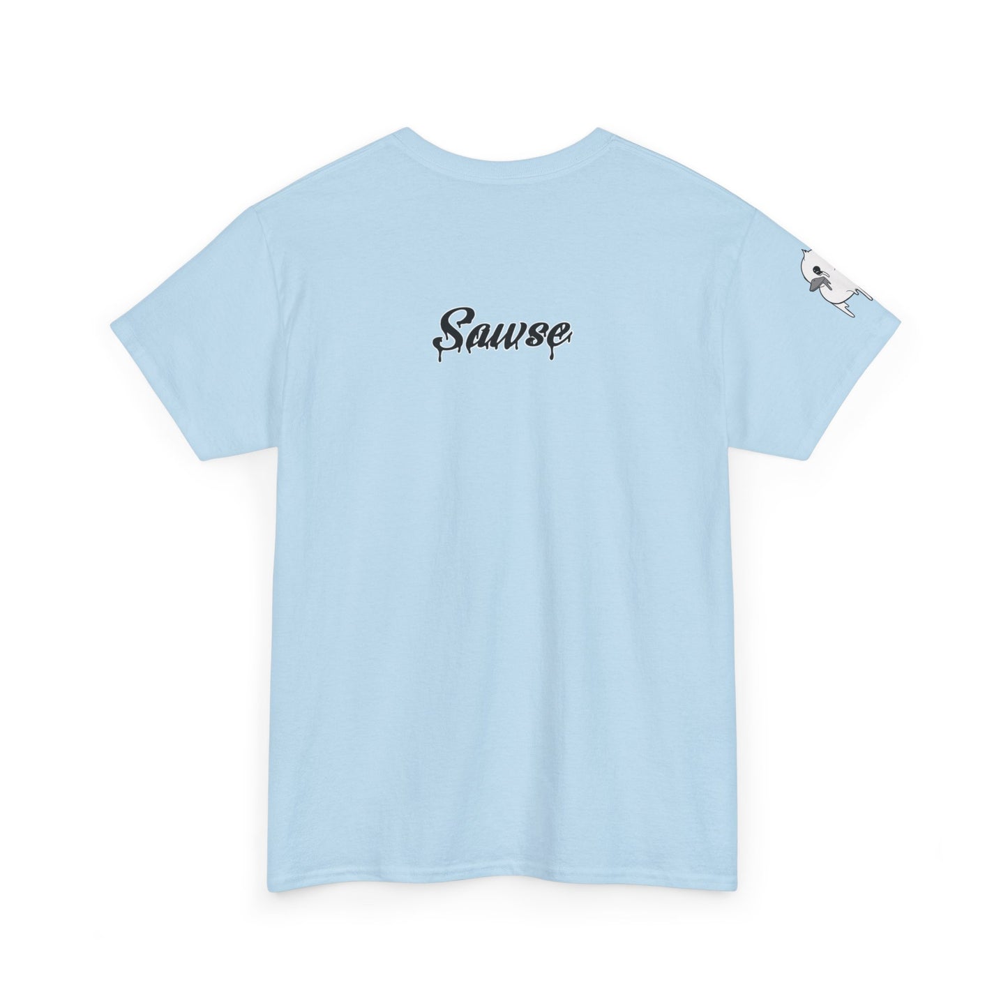 Human Being Shipping Label 100% Cotton Tee x BLK