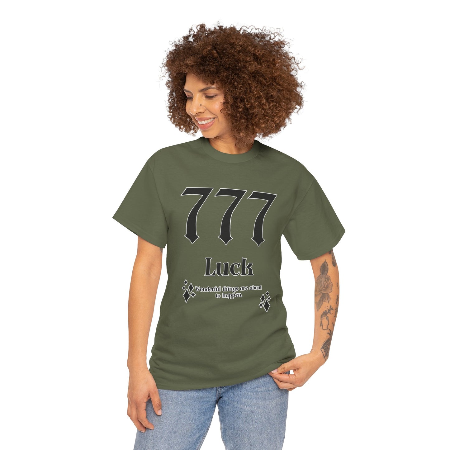 777 Luck T-Shirt Angel Numbers