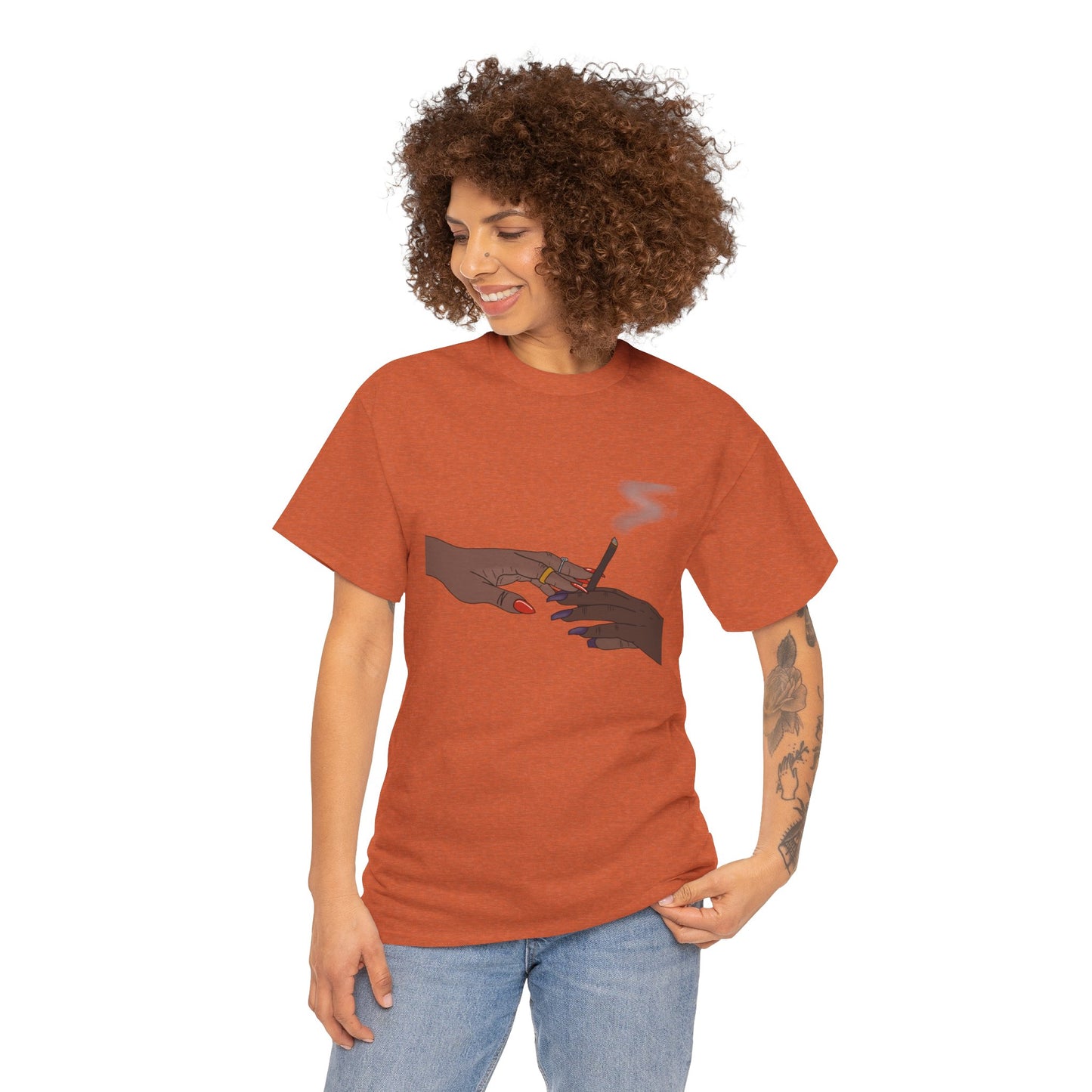”Girls Get High” 100% Cotton Pass Dat Blunt Tee