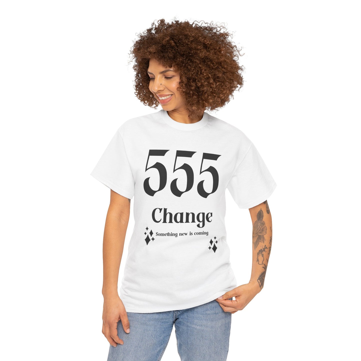 555 Change T-Shirt Angel Numbers
