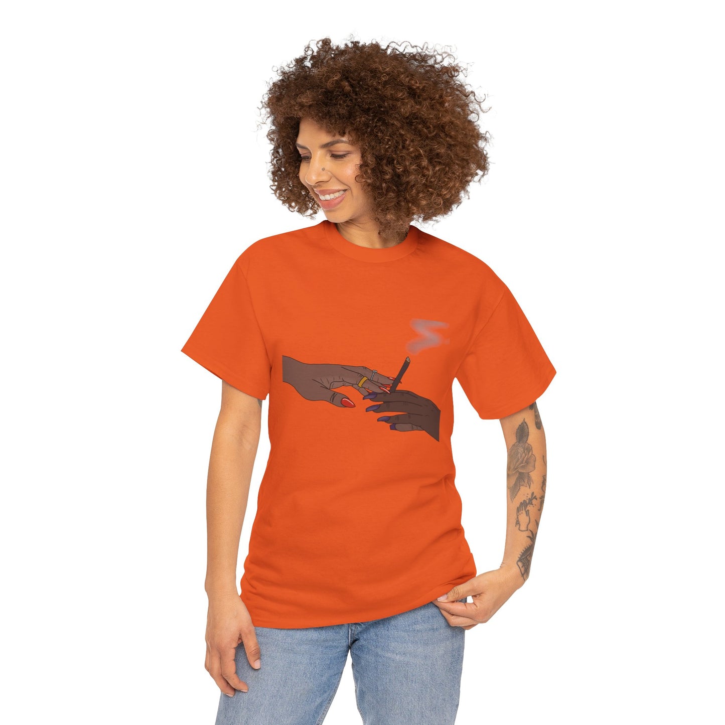 ”Girls Get High” 100% Cotton Pass Dat Blunt Tee