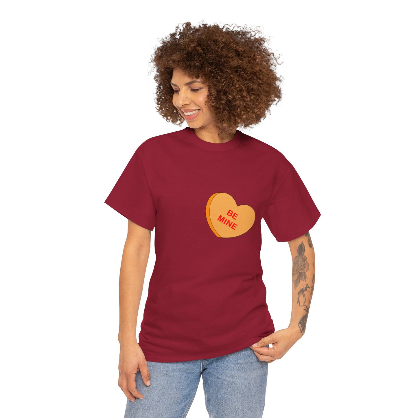 Conversation Heart Duck Sawse Logo Tee Heavy Cotton 01