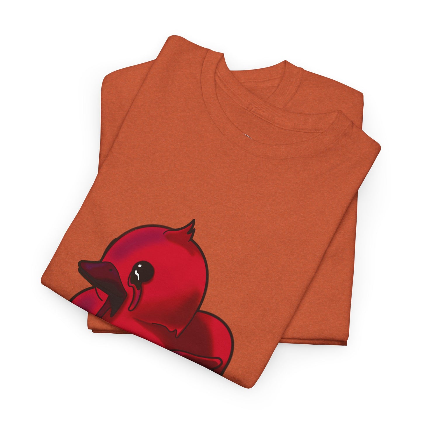 Red Suede Duck Sawse Tee Heavy Cotton