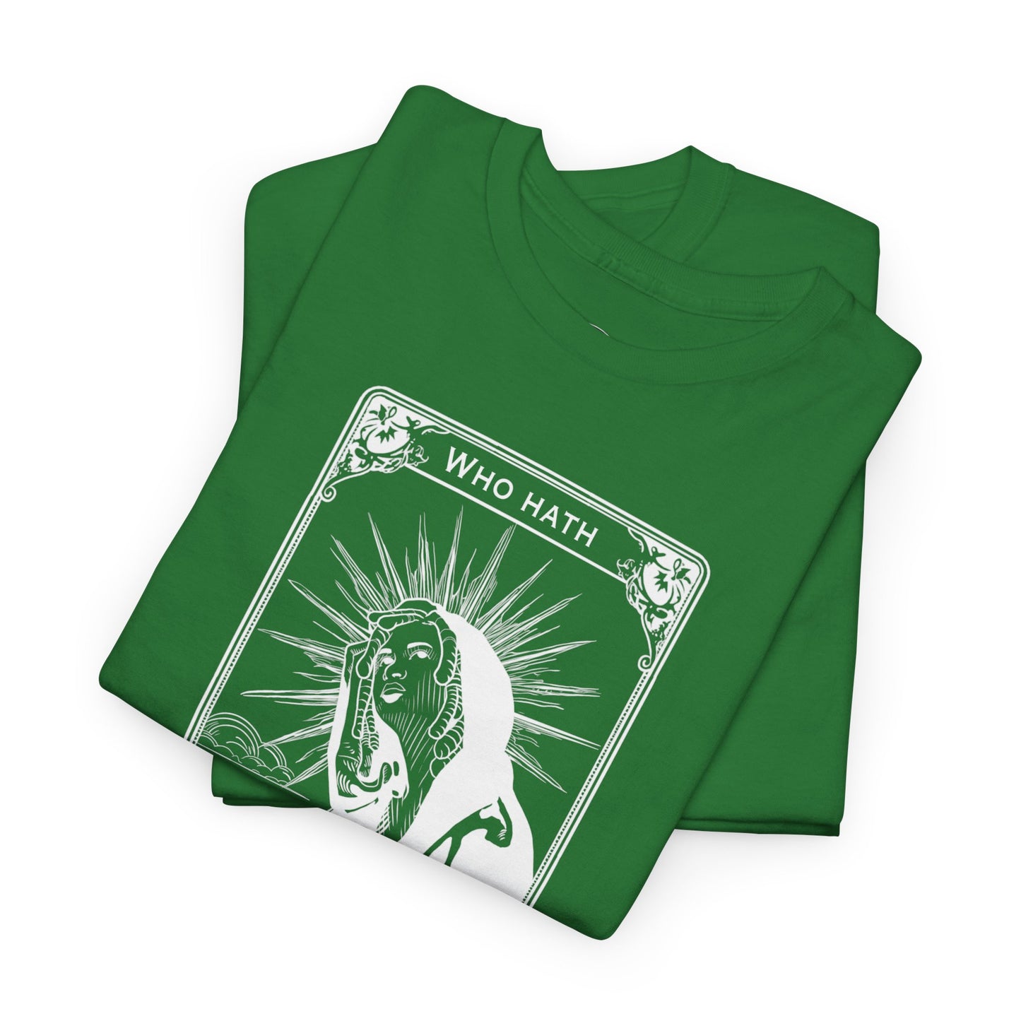 The Audacity Tarot Card 100% Cotton Tee x WHT