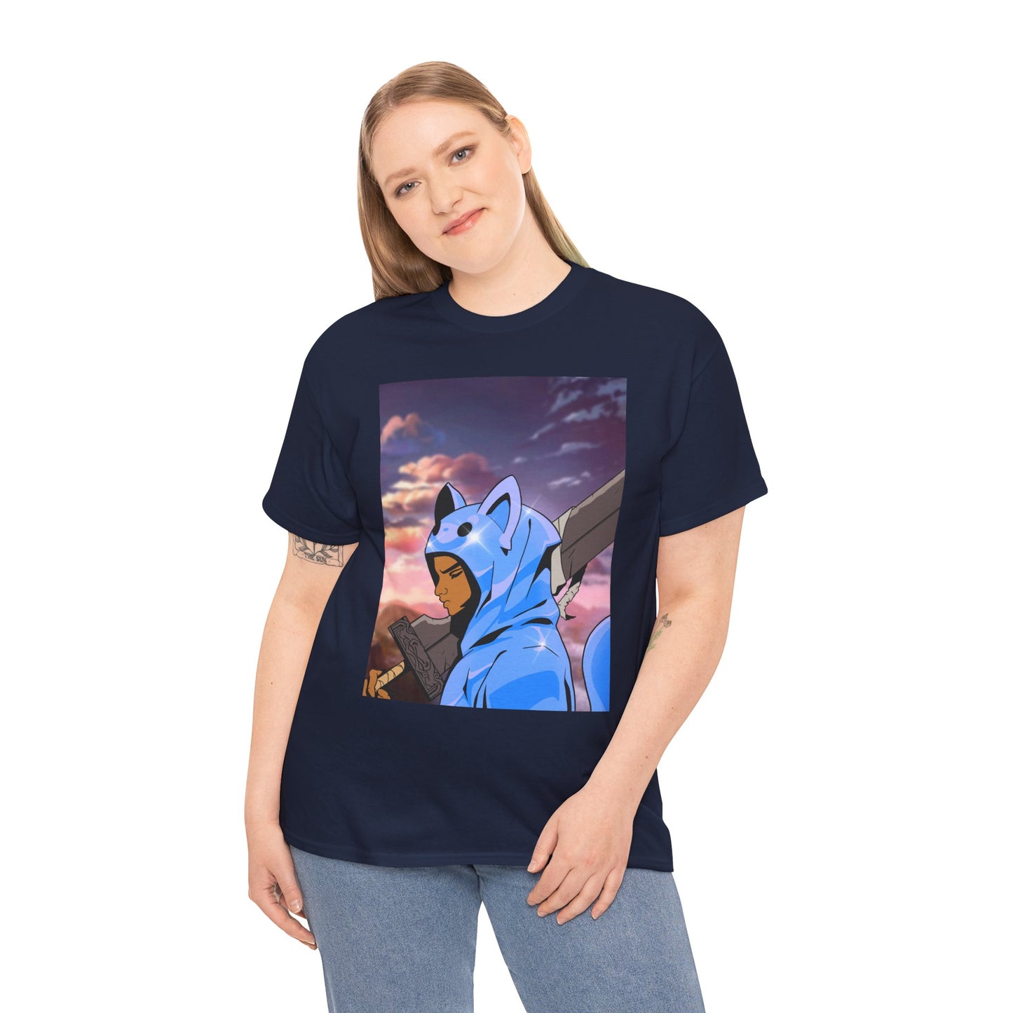Main Character Arc DingxAzuki Tee Heavy Cotton