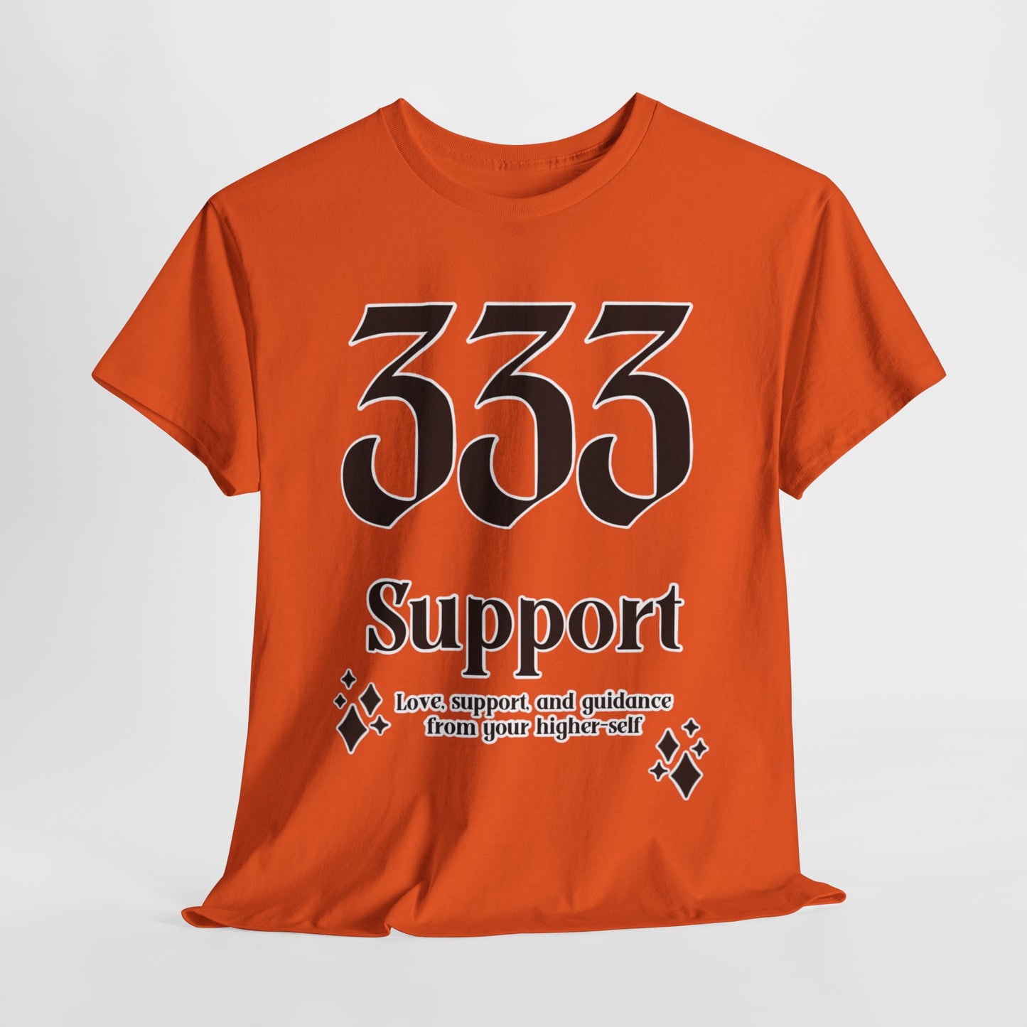 333 Support T-Shirt Angel Numbers x BLK