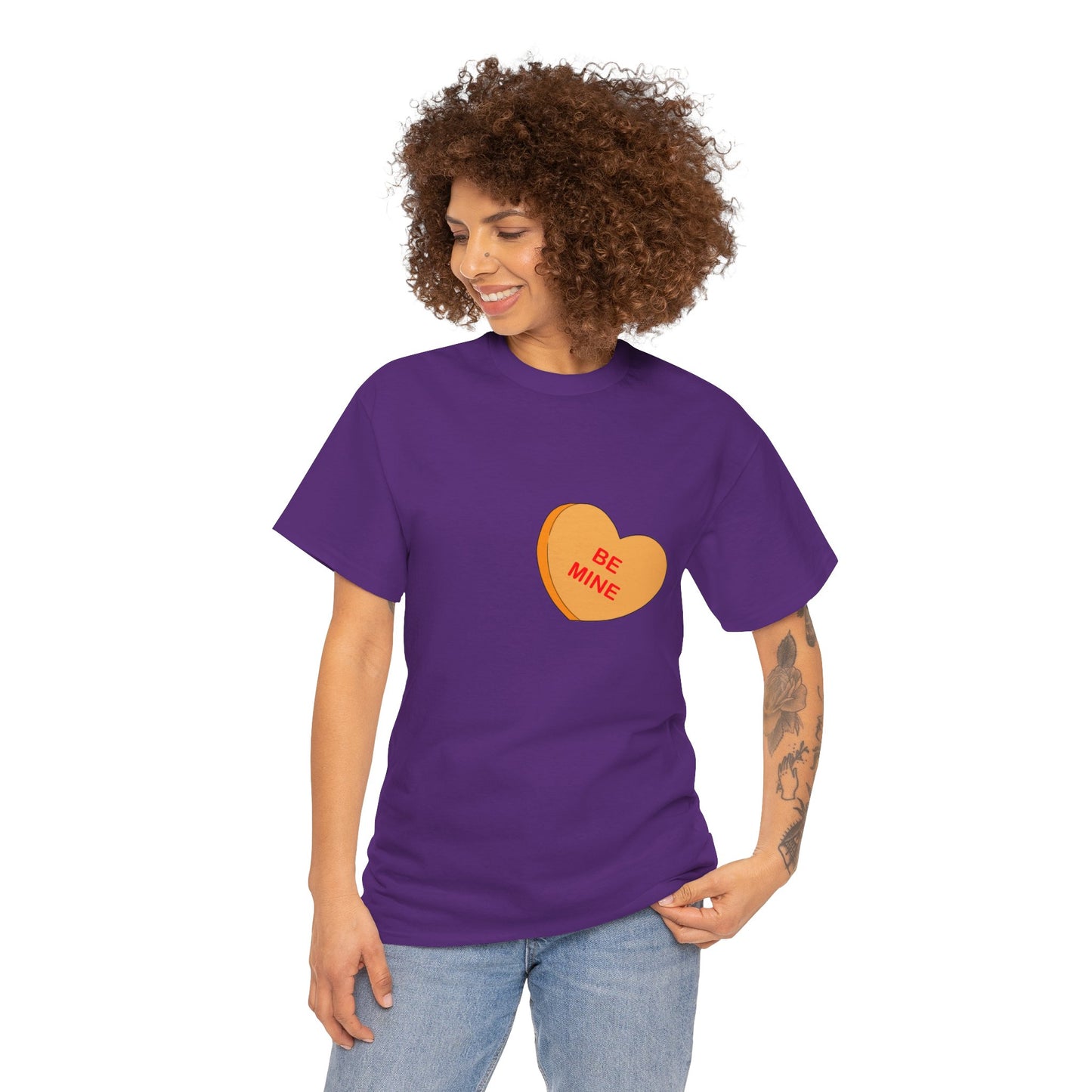 Conversation Heart Duck Sawse Logo Tee Heavy Cotton 01