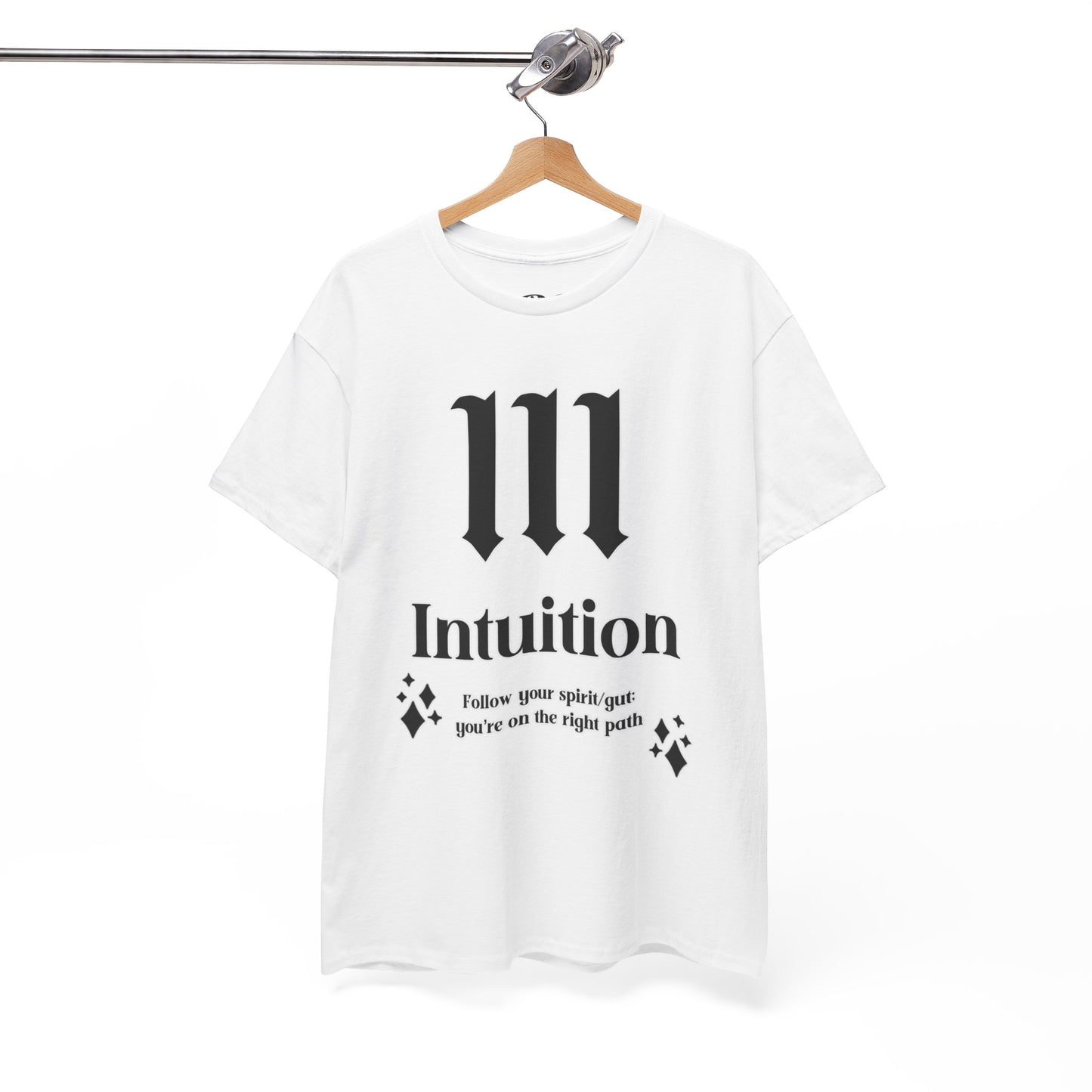 111 Intuition T-Shirt Angel Numbers x BLK