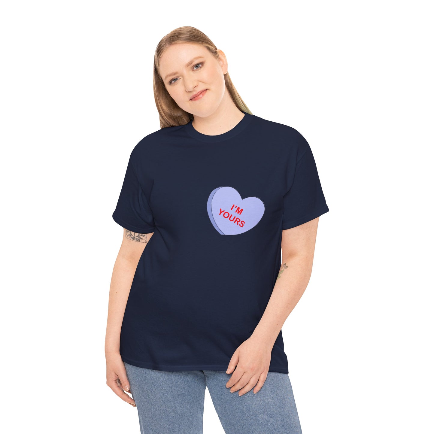 Conversation Heart Duck Sawse Logo Tee Heavy Cotton 02
