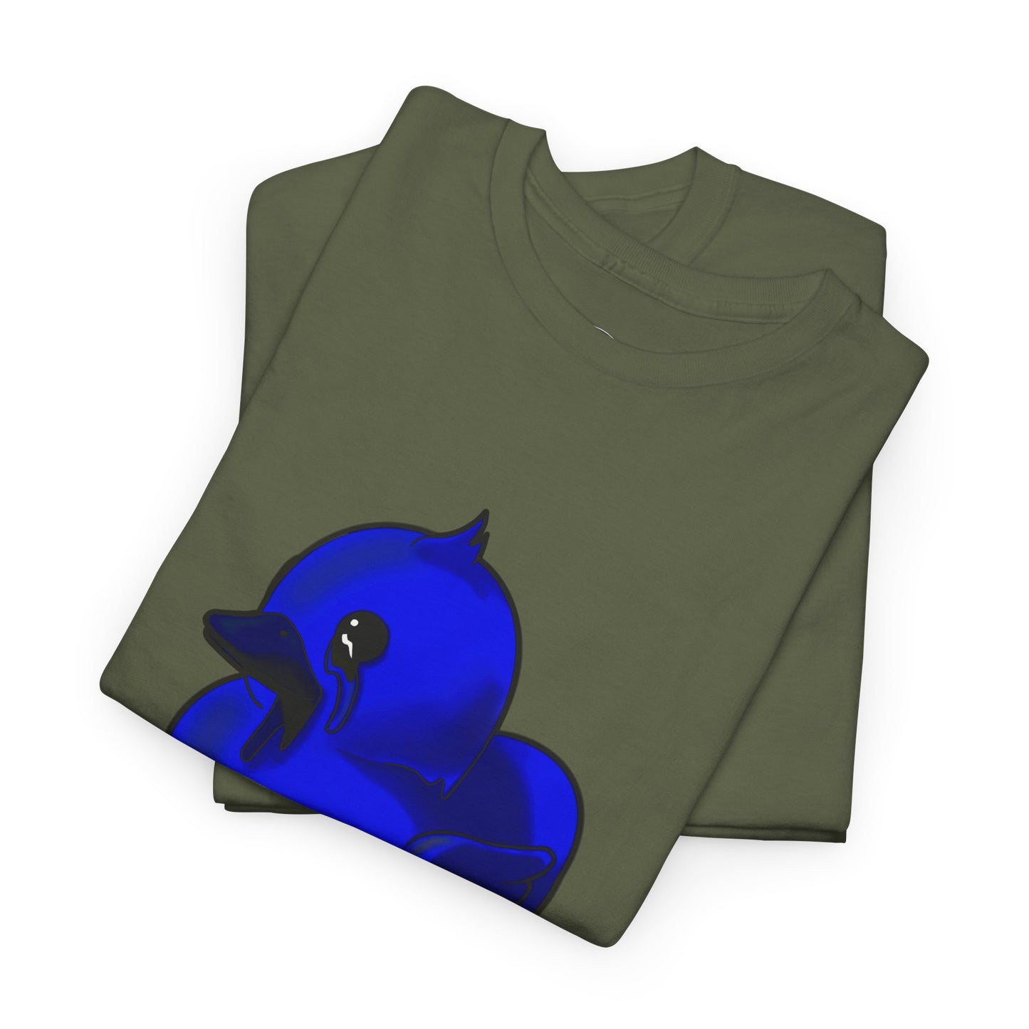 Blue Suede Duck Sawse Tee Heavy Cotton