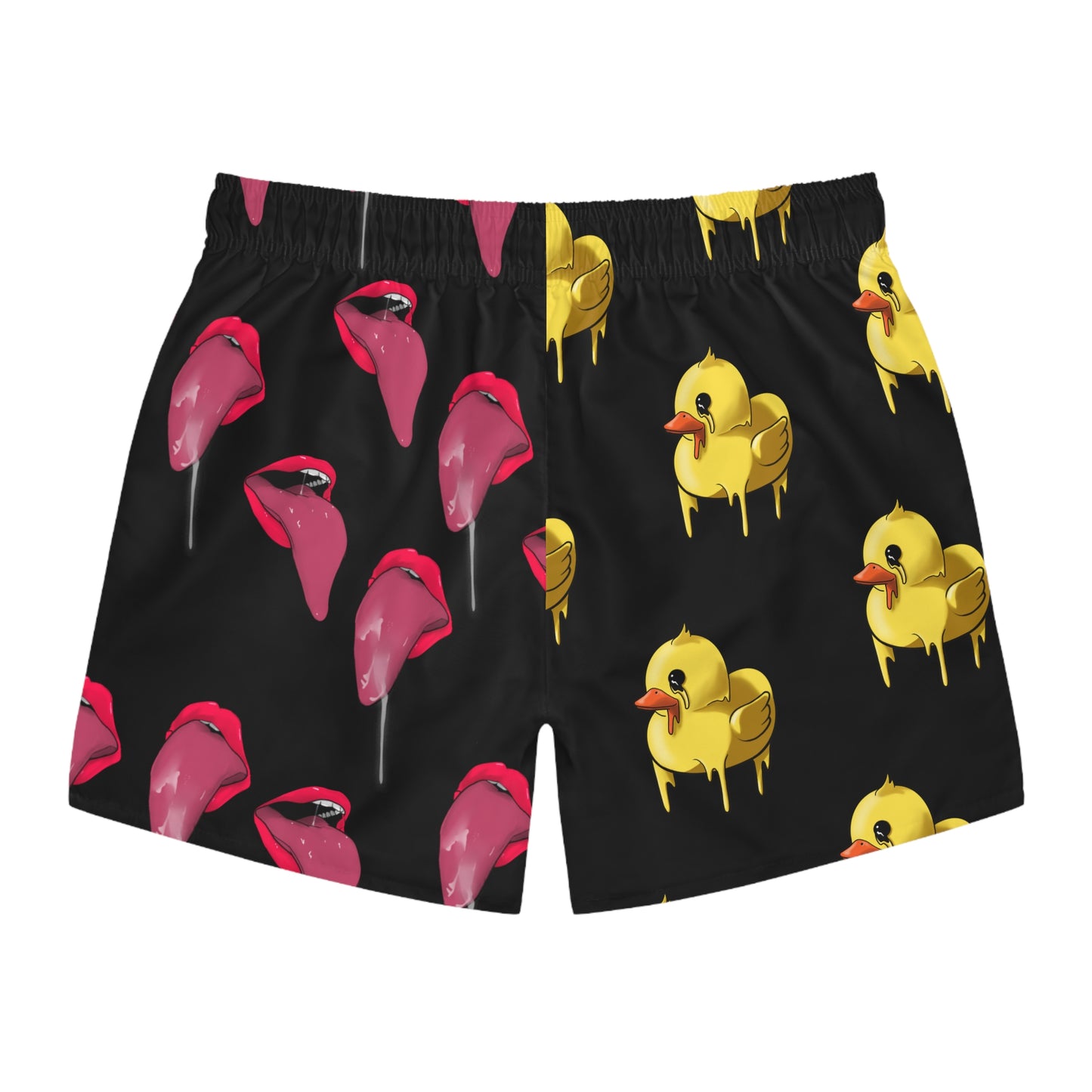 Lick Me Duck Sawse Swim Trunks