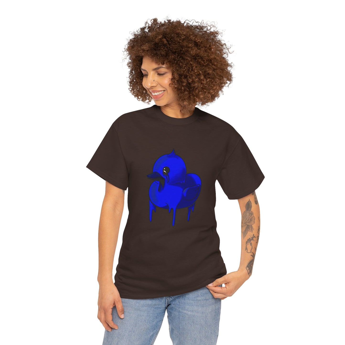 Blue Suede Duck Sawse Tee Heavy Cotton