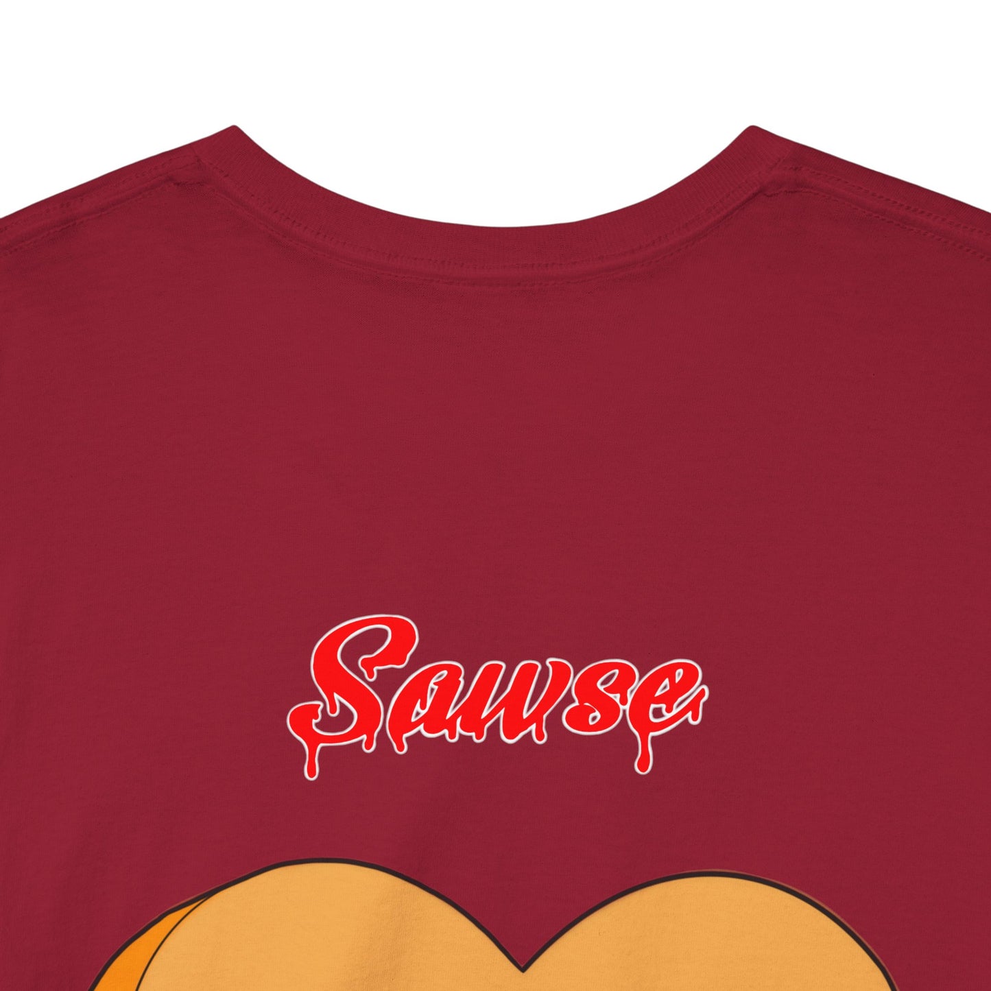Conversation Heart Duck Sawse Logo Tee Heavy Cotton 01