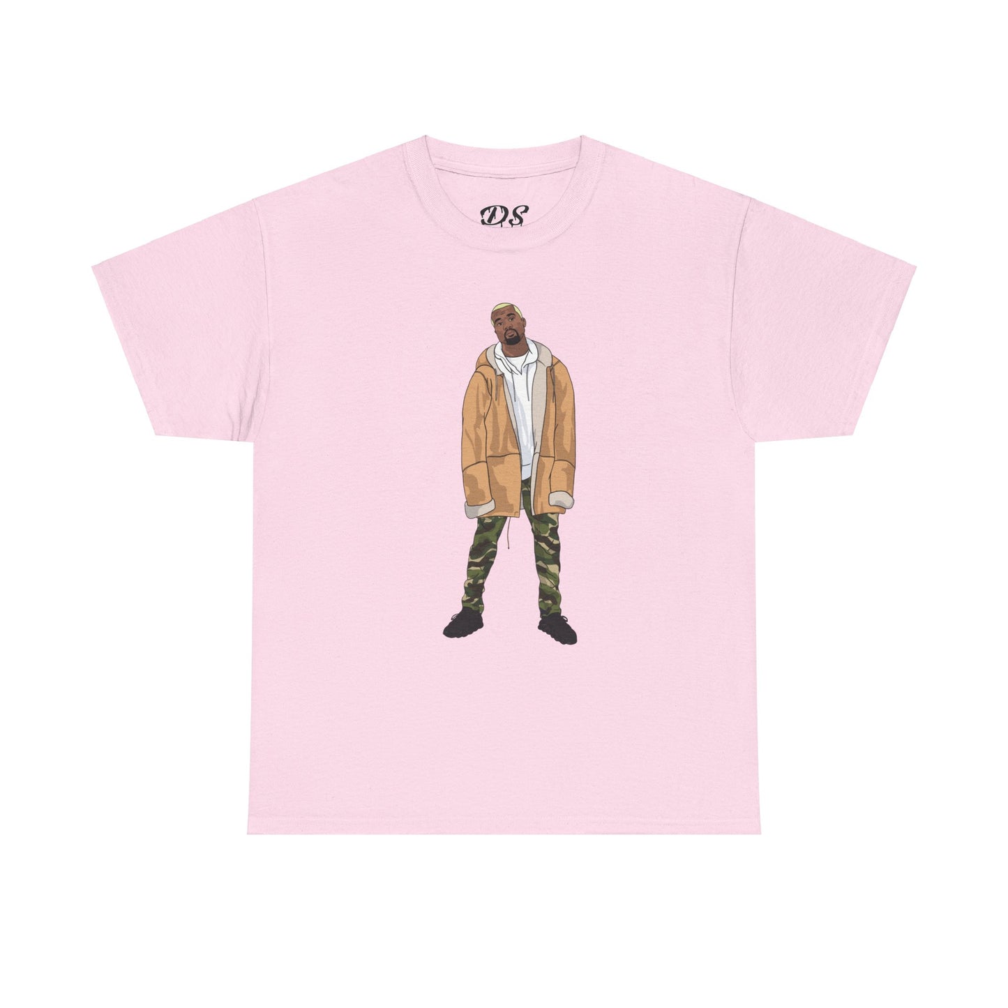Blonde Ye 450 Cloud Black Tee Heavy Cotton