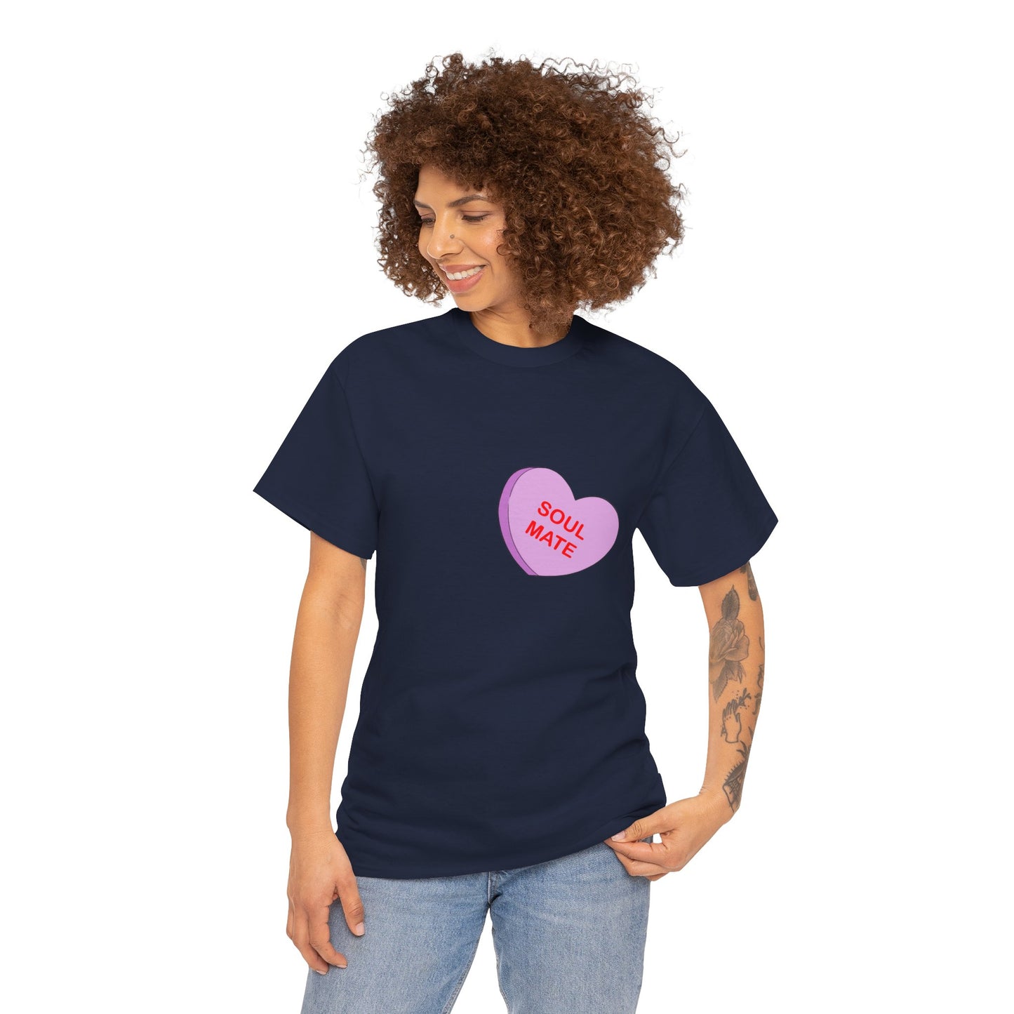 Conversation Heart Duck Sawse Logo Tee Heavy Cotton 03
