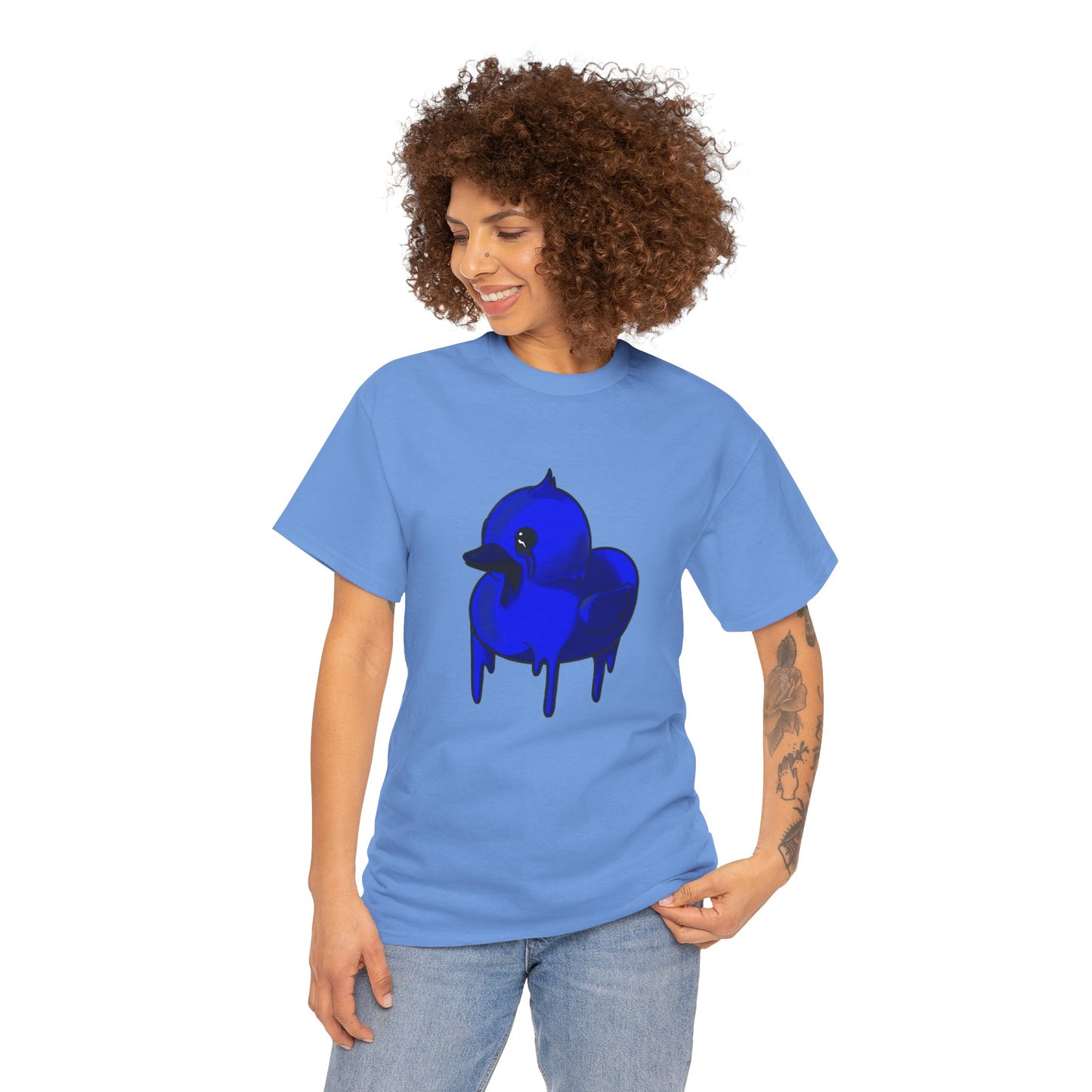 Blue Suede Duck Sawse Tee Heavy Cotton