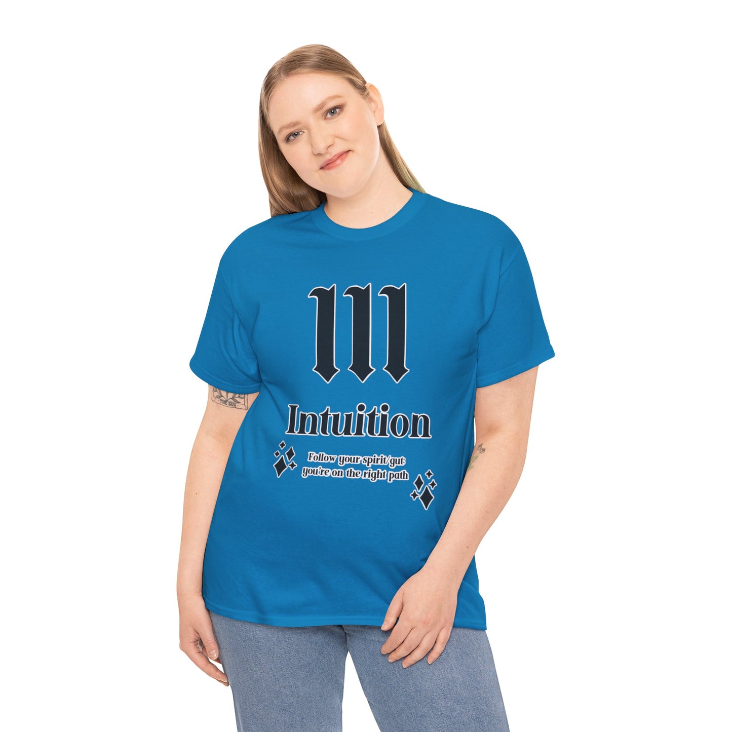 111 Intuition T-Shirt Angel Numbers x BLK
