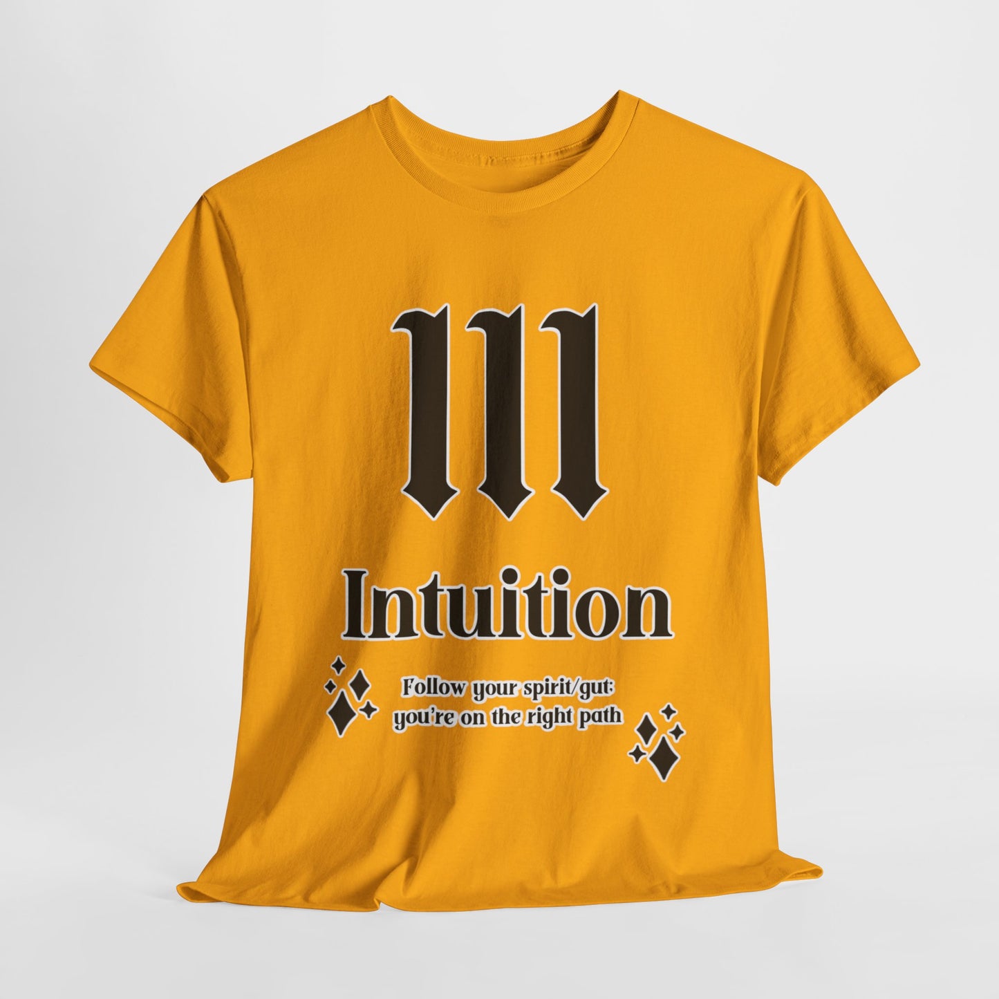 111 Intuition T-Shirt Angel Numbers x BLK