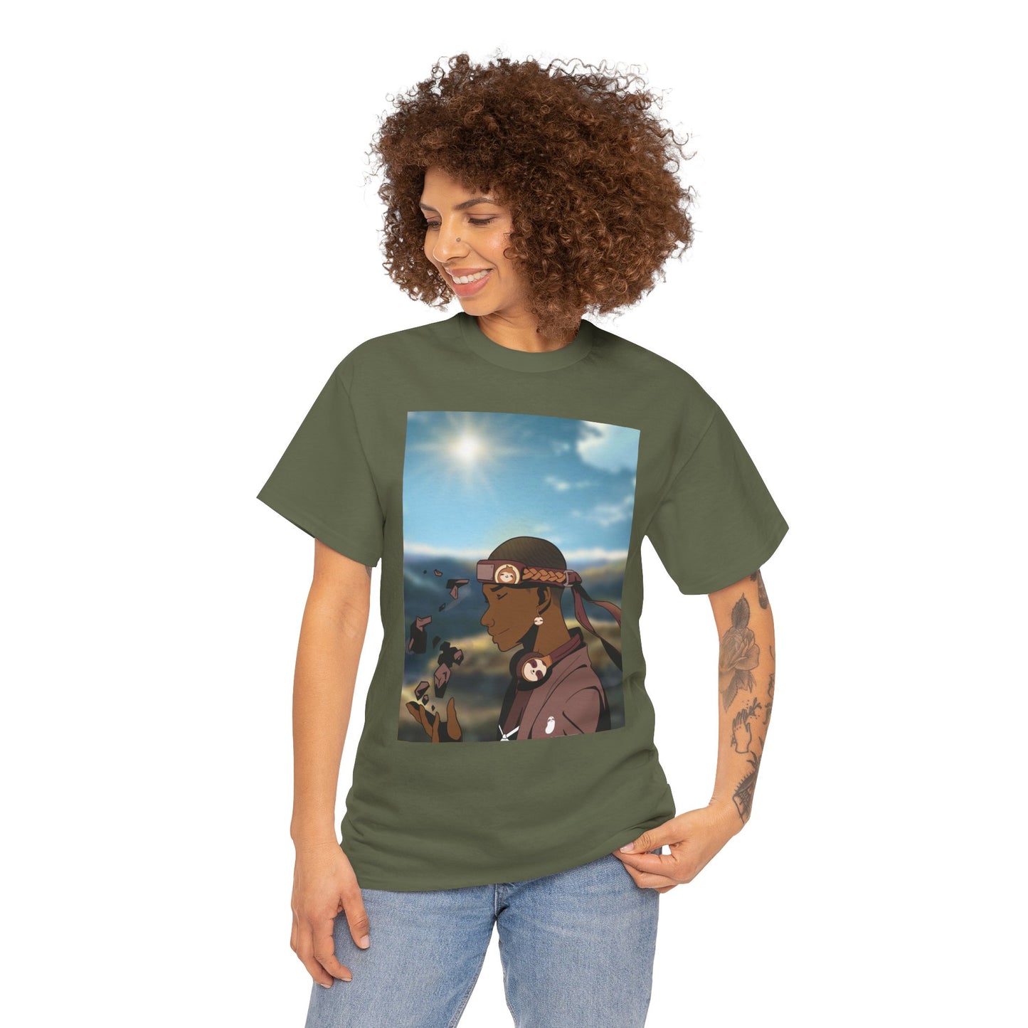 Earth Bender DingxAzuki Tee Heavy Cotton
