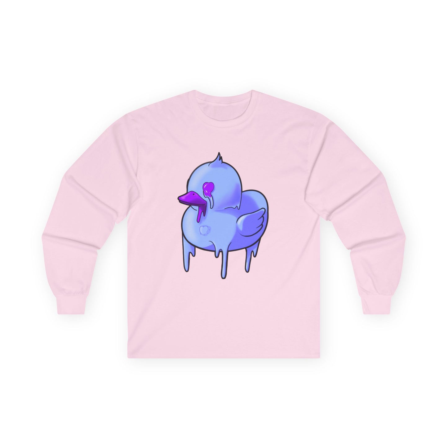 Valentines Blue Sawse Ultra Cotton Long Sleeve Tee