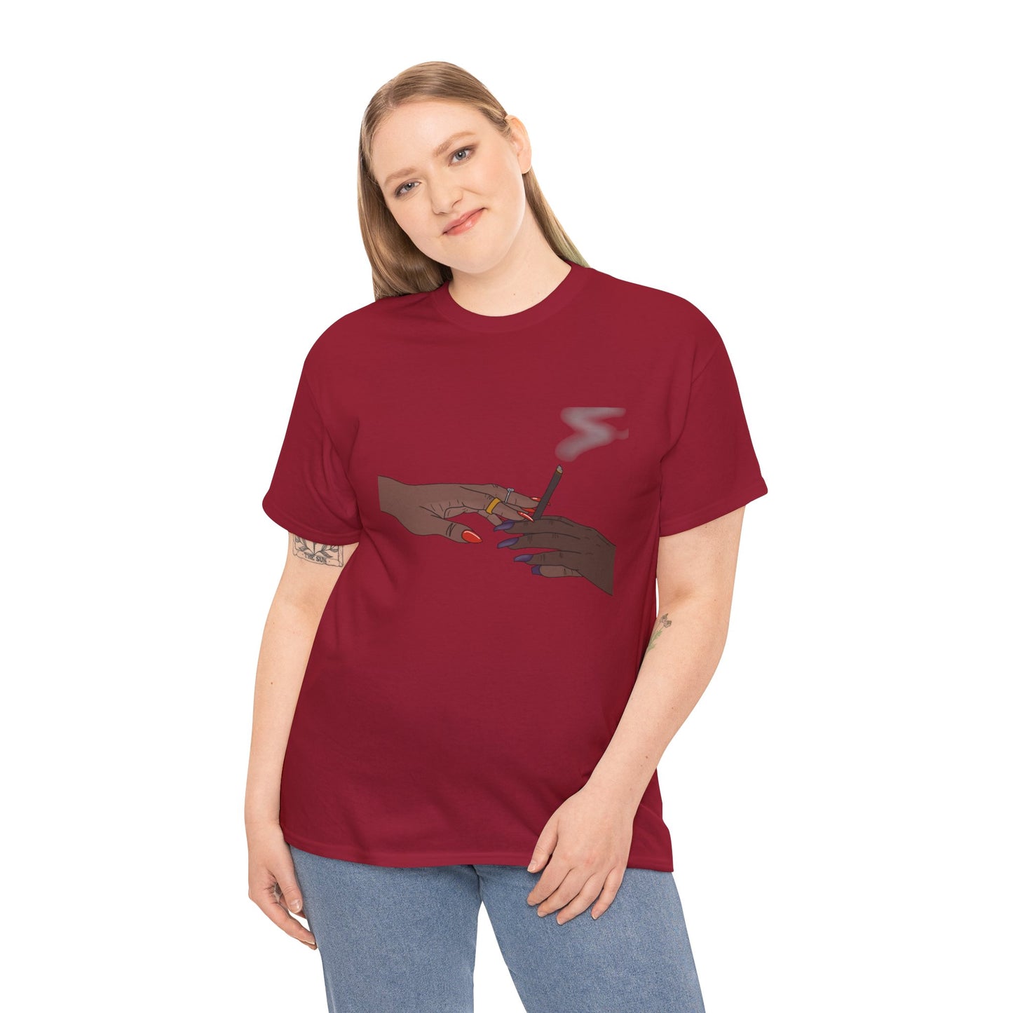 ”Girls Get High” 100% Cotton Pass Dat Blunt Tee