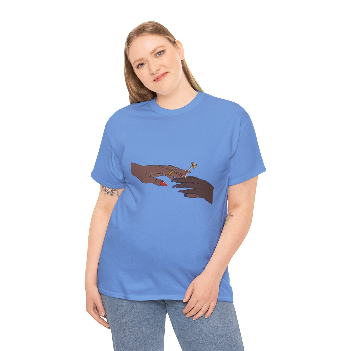 “Girls Get High” 100% Cotton Pass Dat Shroom Tee