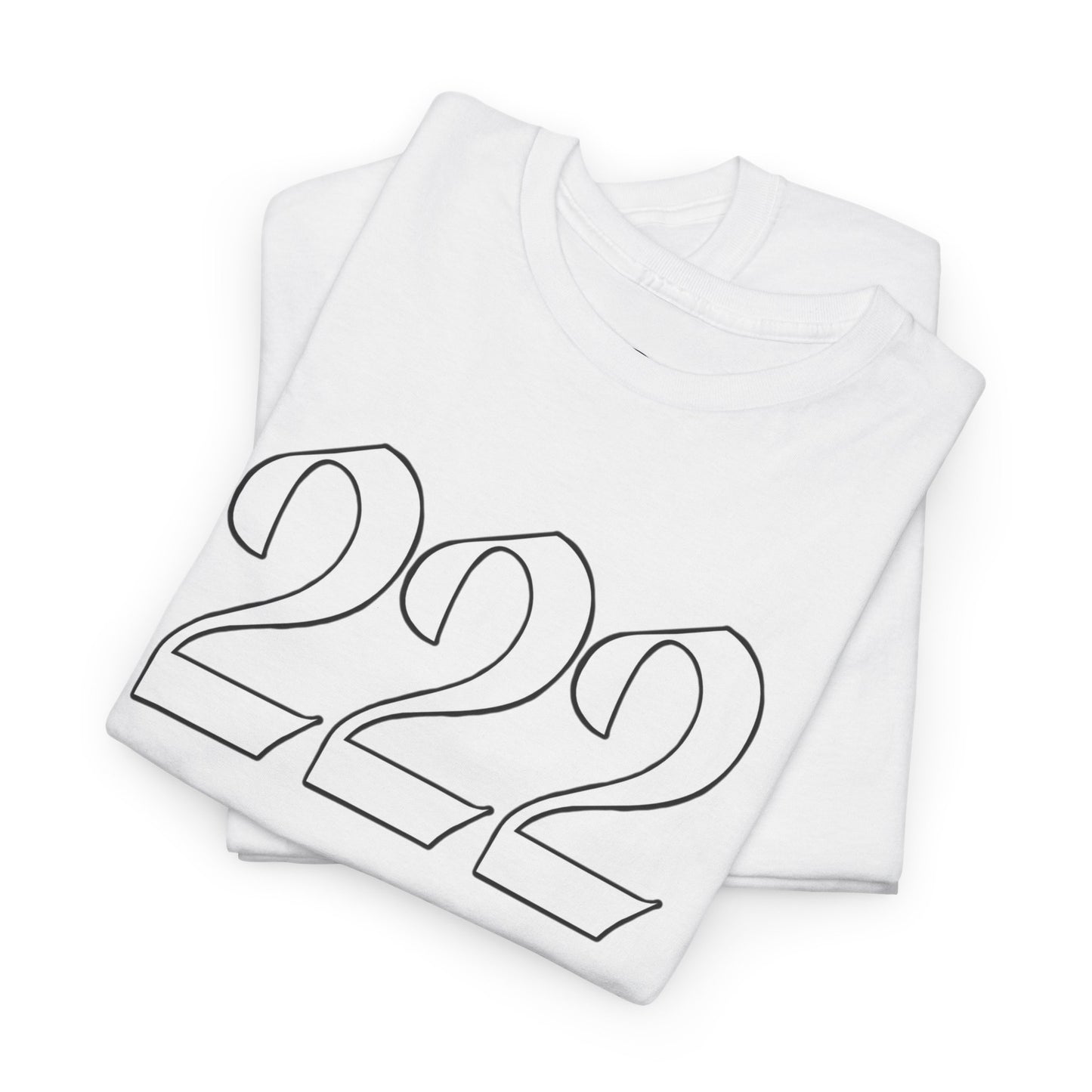 222 Alignment T-Shirt Angel Numbers x WHT