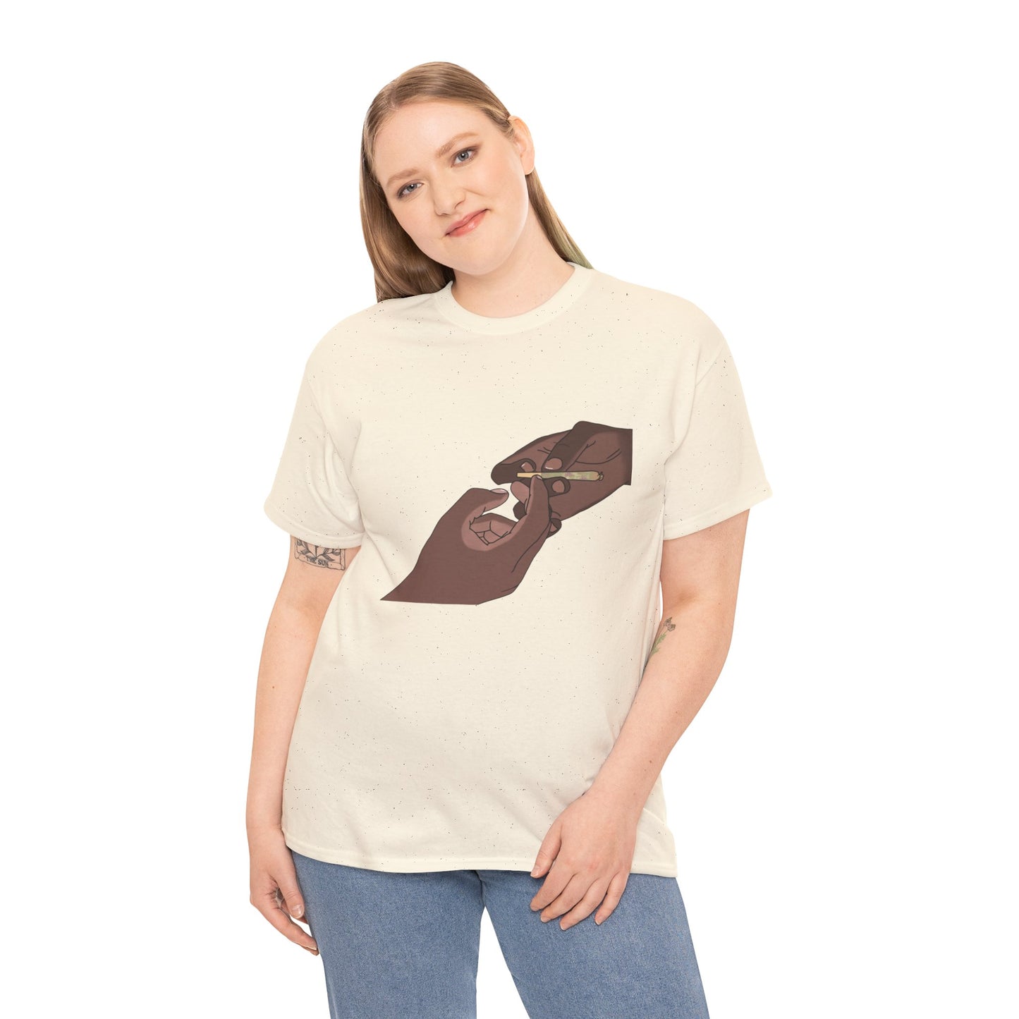 “Bros Get High” 100% Cotton Pass Dat Doobie Tee