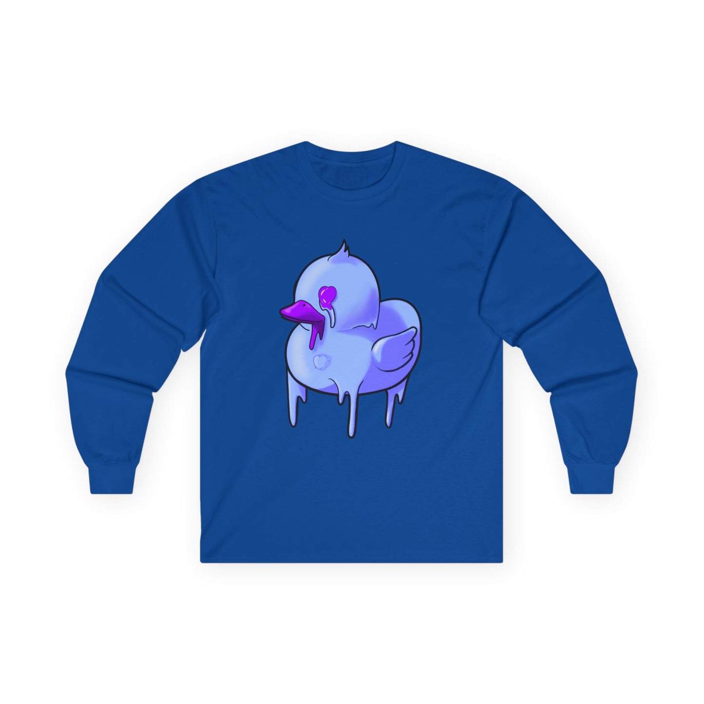 Valentines Blue Sawse Ultra Cotton Long Sleeve Tee