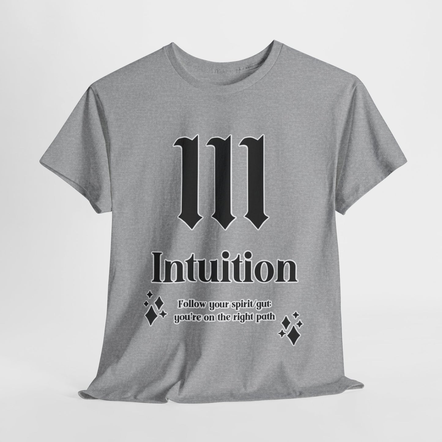 111 Intuition T-Shirt Angel Numbers x BLK