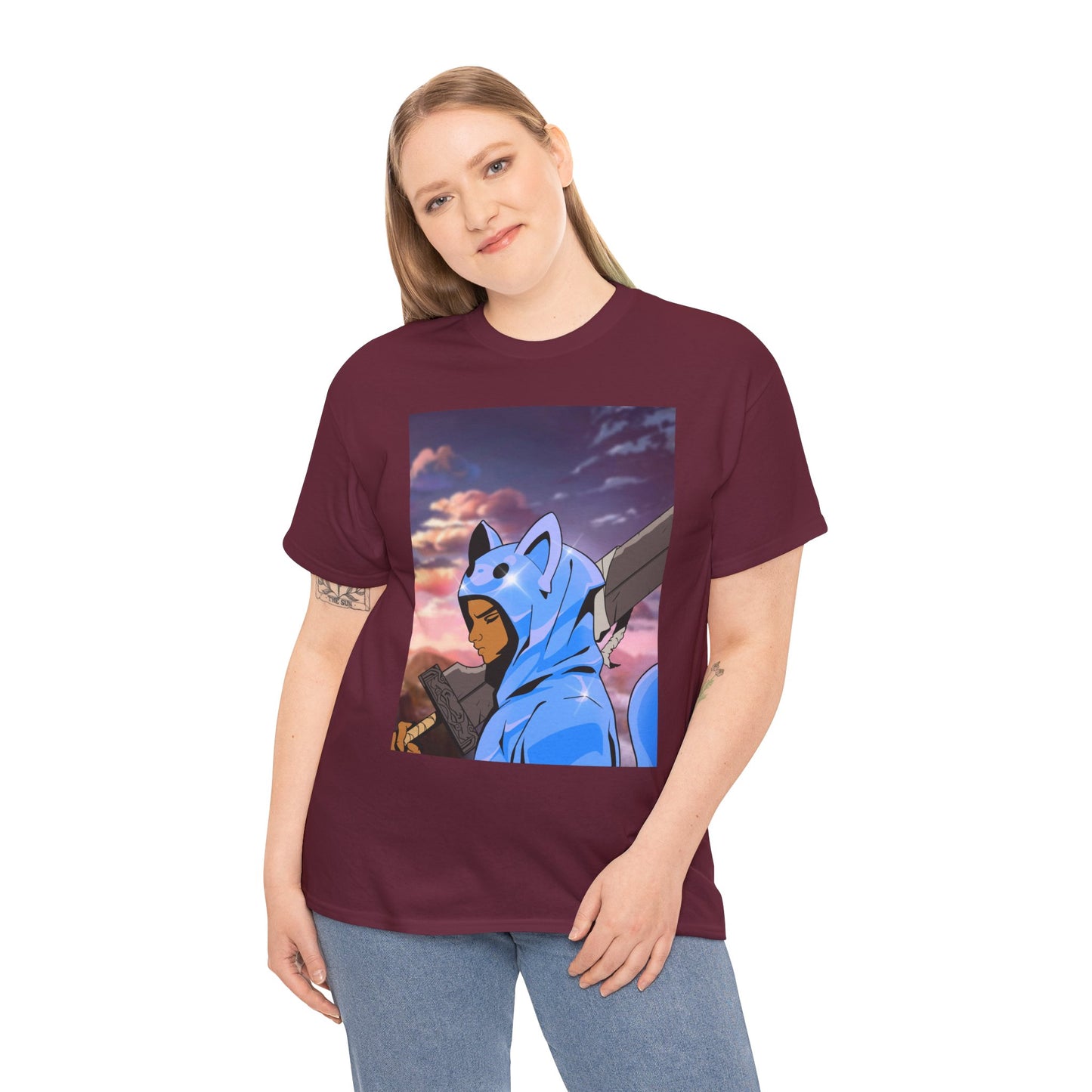 Main Character Arc DingxAzuki Tee Heavy Cotton