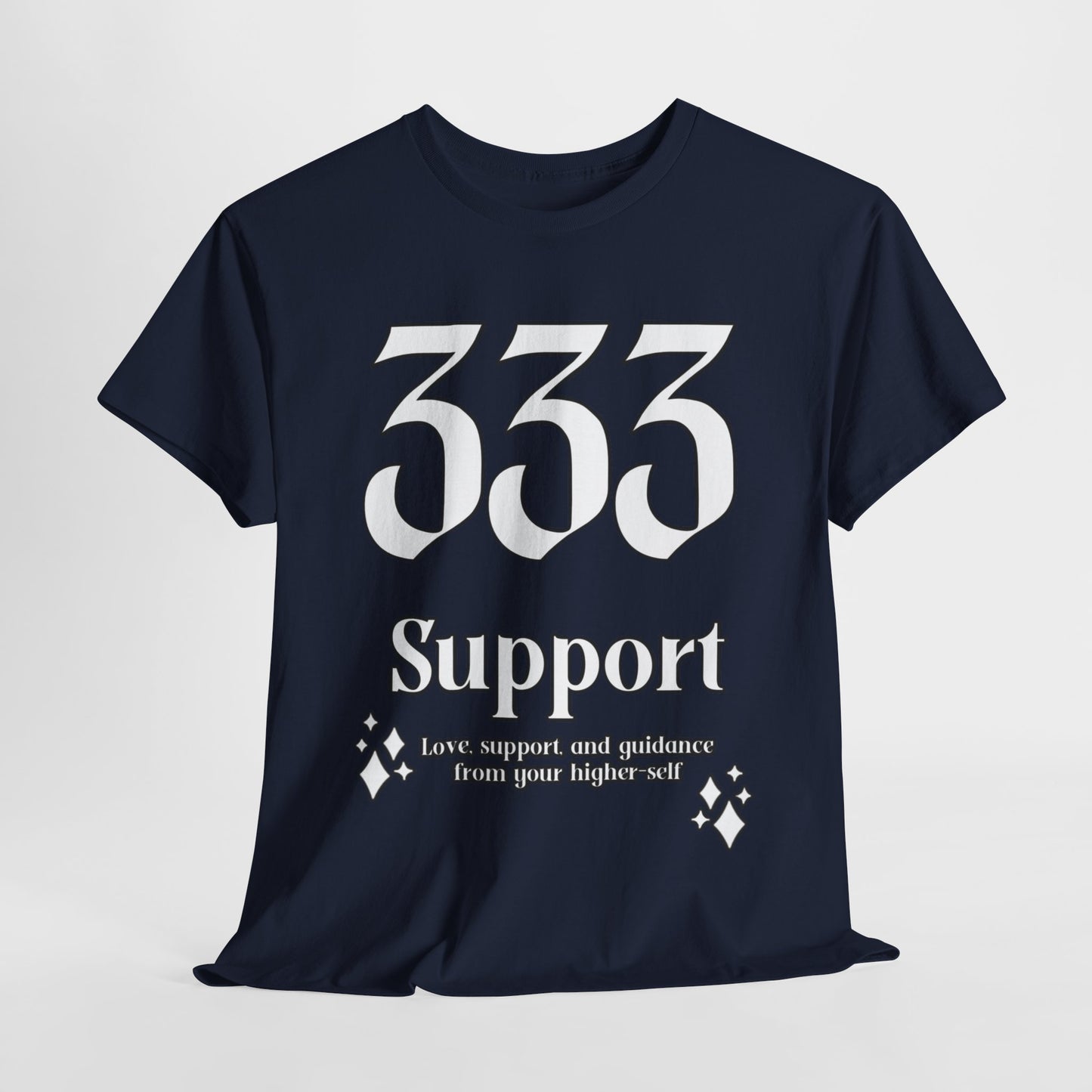 333 Support T-Shirt Angel Numbers x WHT