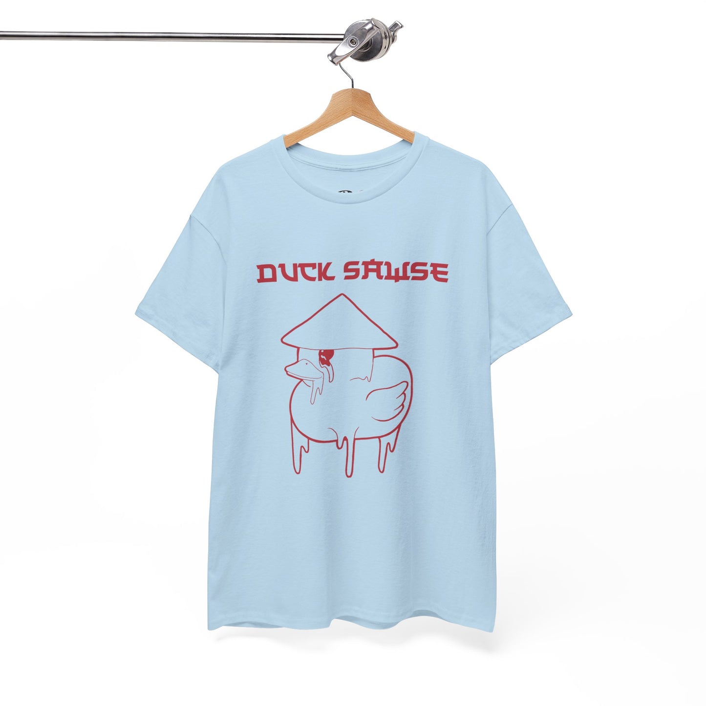 Duck Sawse Chinese Take-Out Logo 100% Cotton Tee