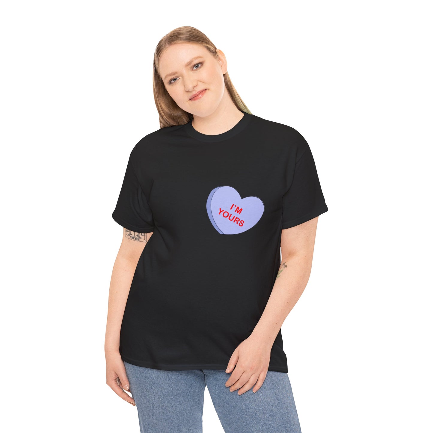 Conversation Heart Duck Sawse Logo Tee Heavy Cotton 02