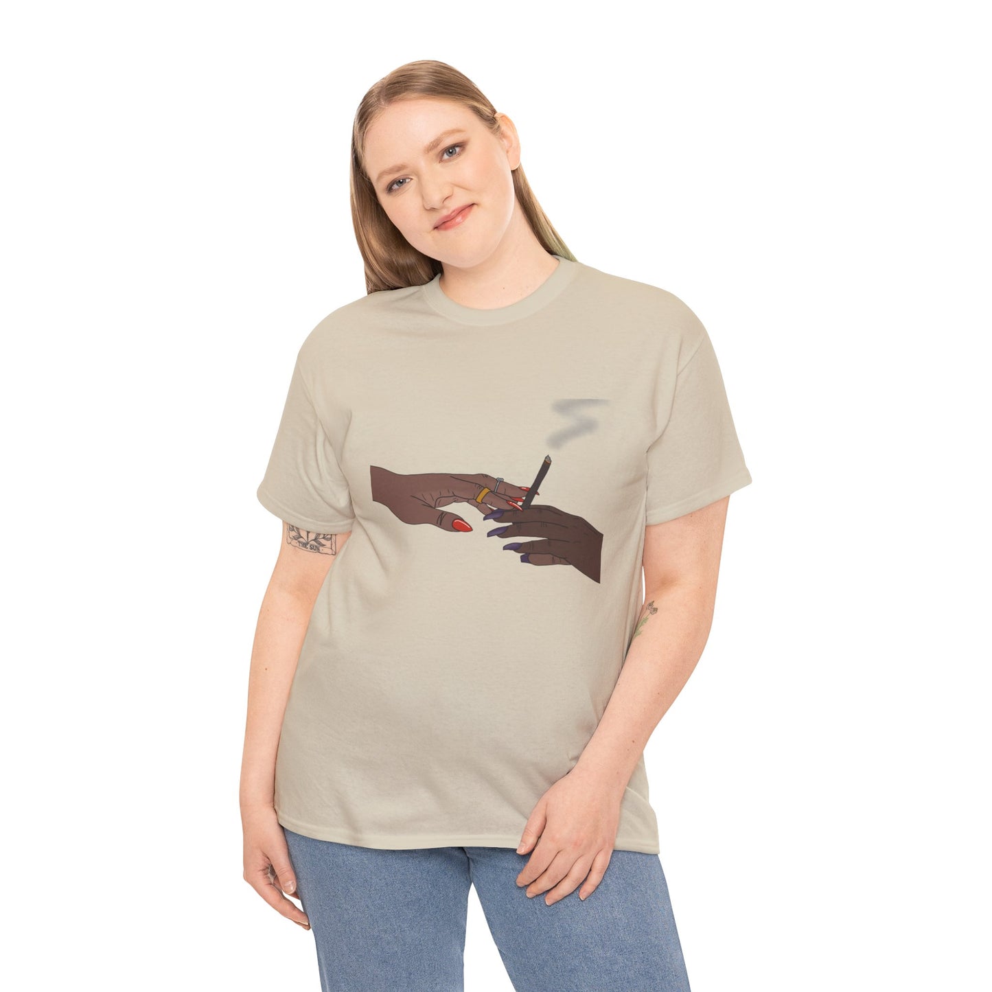 ”Girls Get High” 100% Cotton Pass Dat Blunt Tee