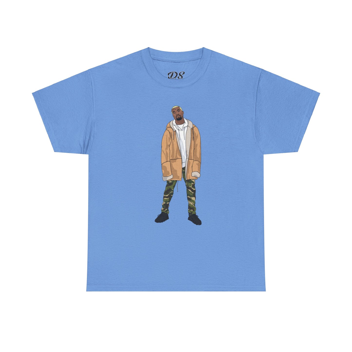 Blonde Ye 450 Cloud Black Tee Heavy Cotton