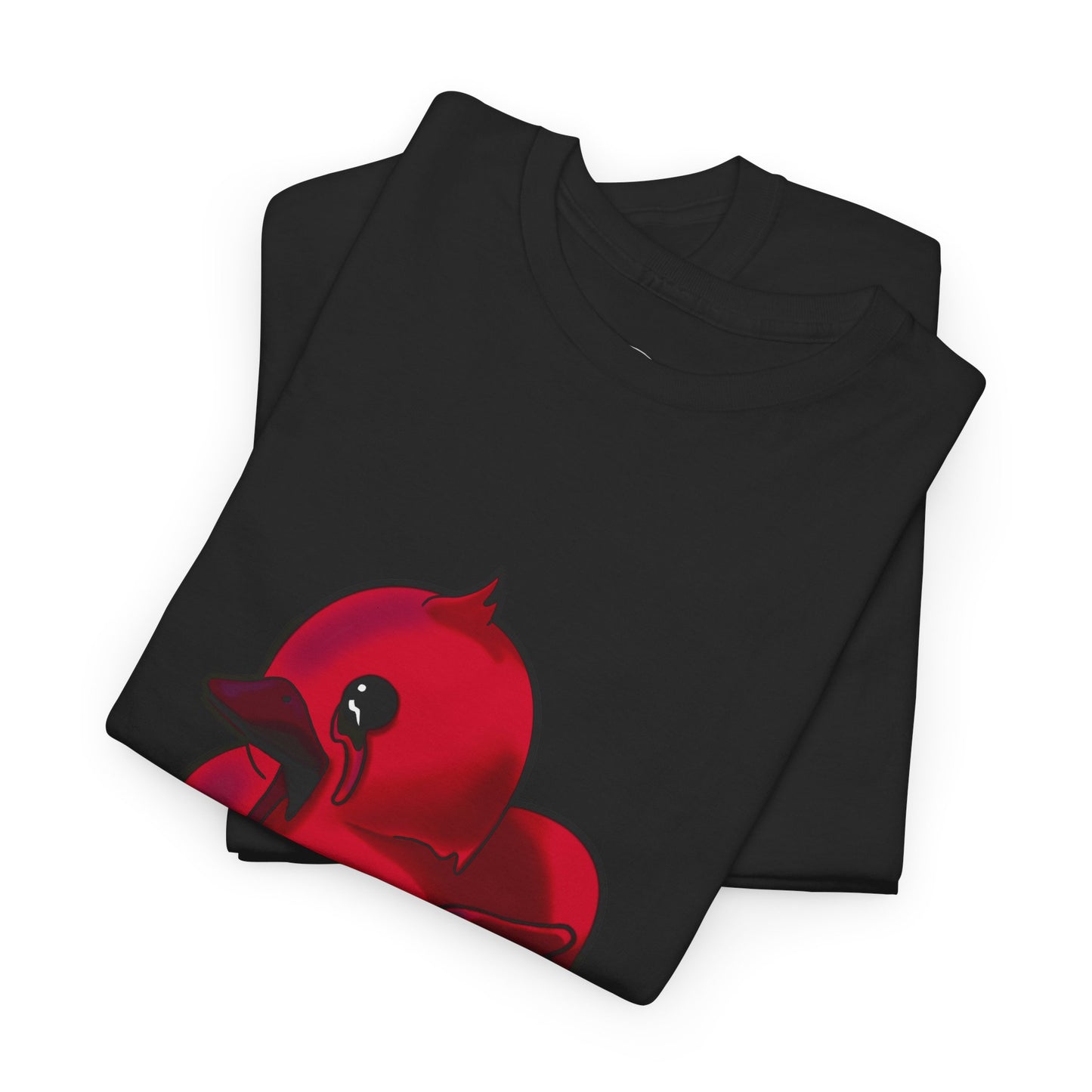 Red Suede Duck Sawse Tee Heavy Cotton