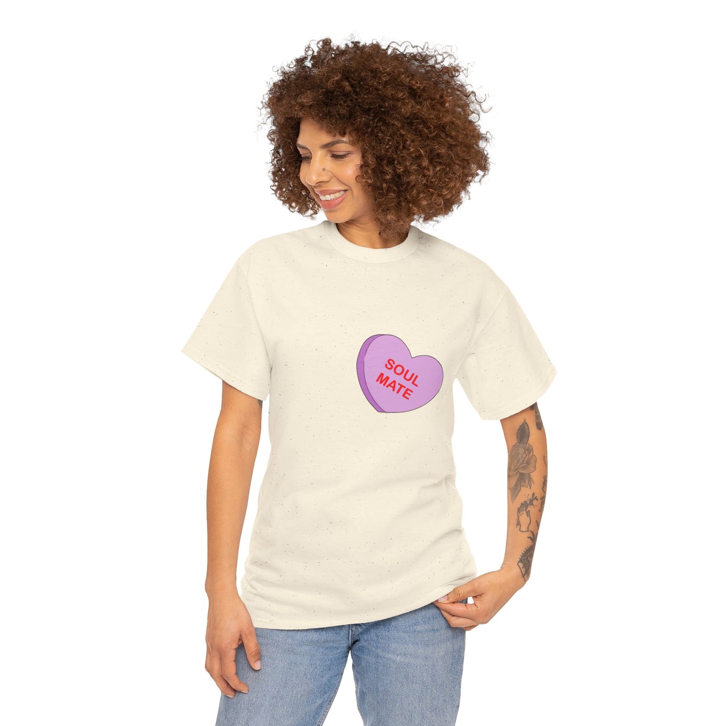 Conversation Heart Duck Sawse Logo Tee Heavy Cotton 03