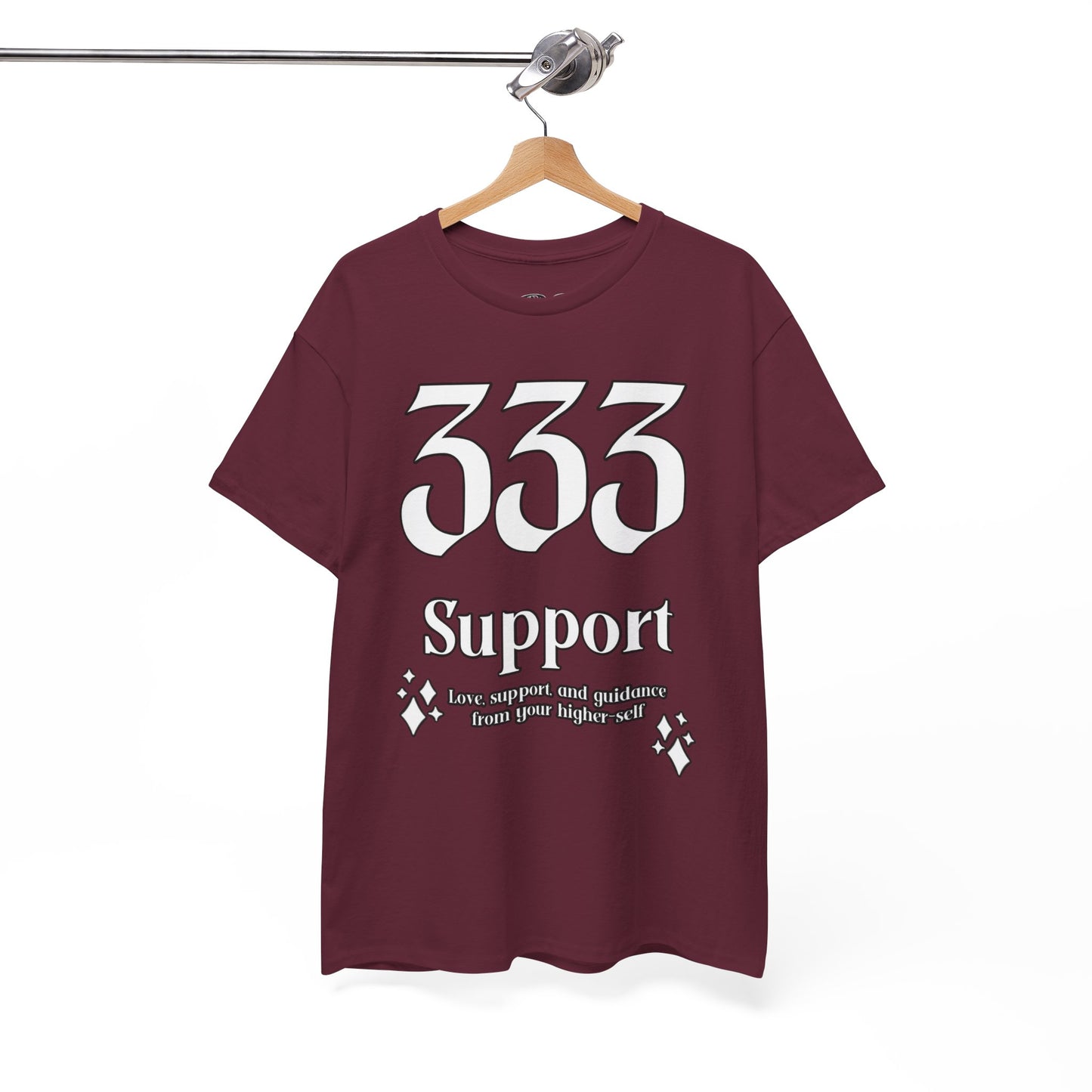333 Support T-Shirt Angel Numbers x WHT