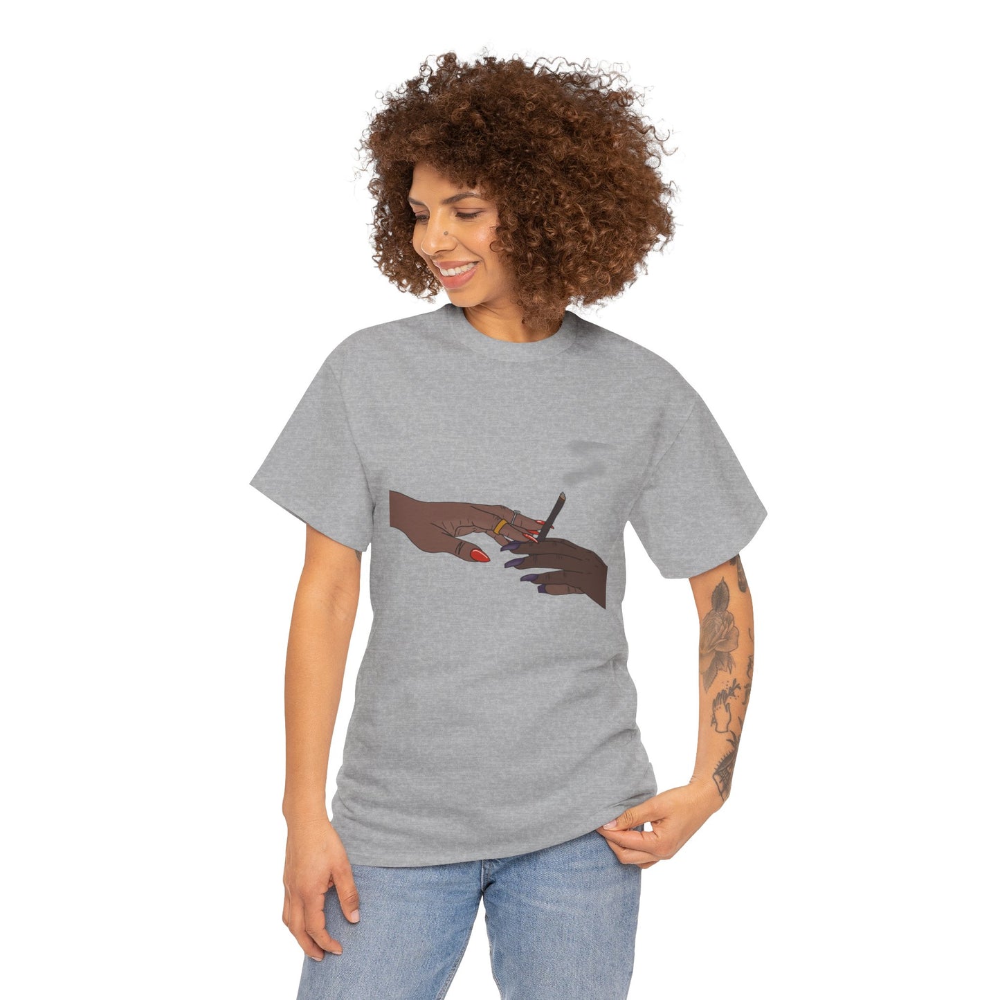 ”Girls Get High” 100% Cotton Pass Dat Blunt Tee