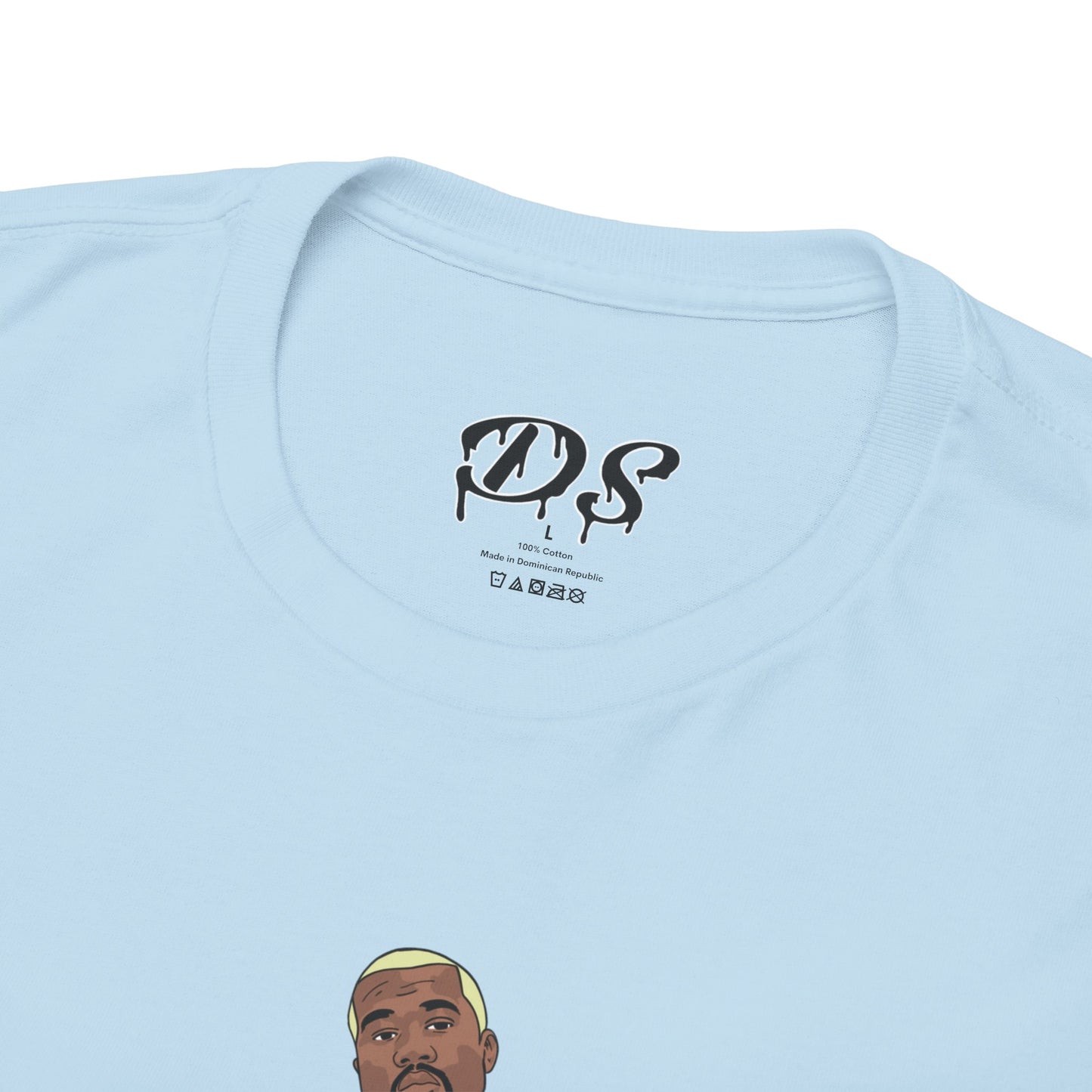 Blonde Ye 450 Cloud Black Tee Heavy Cotton