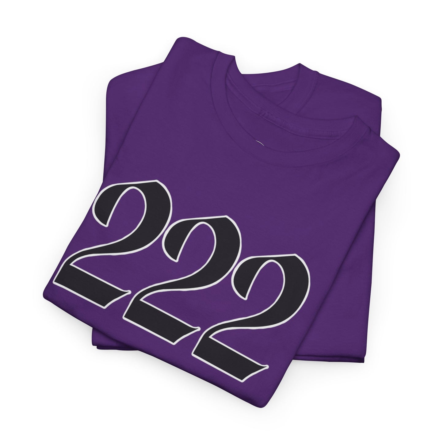 222 Alignment T-Shirt Angel Numbers x BLK
