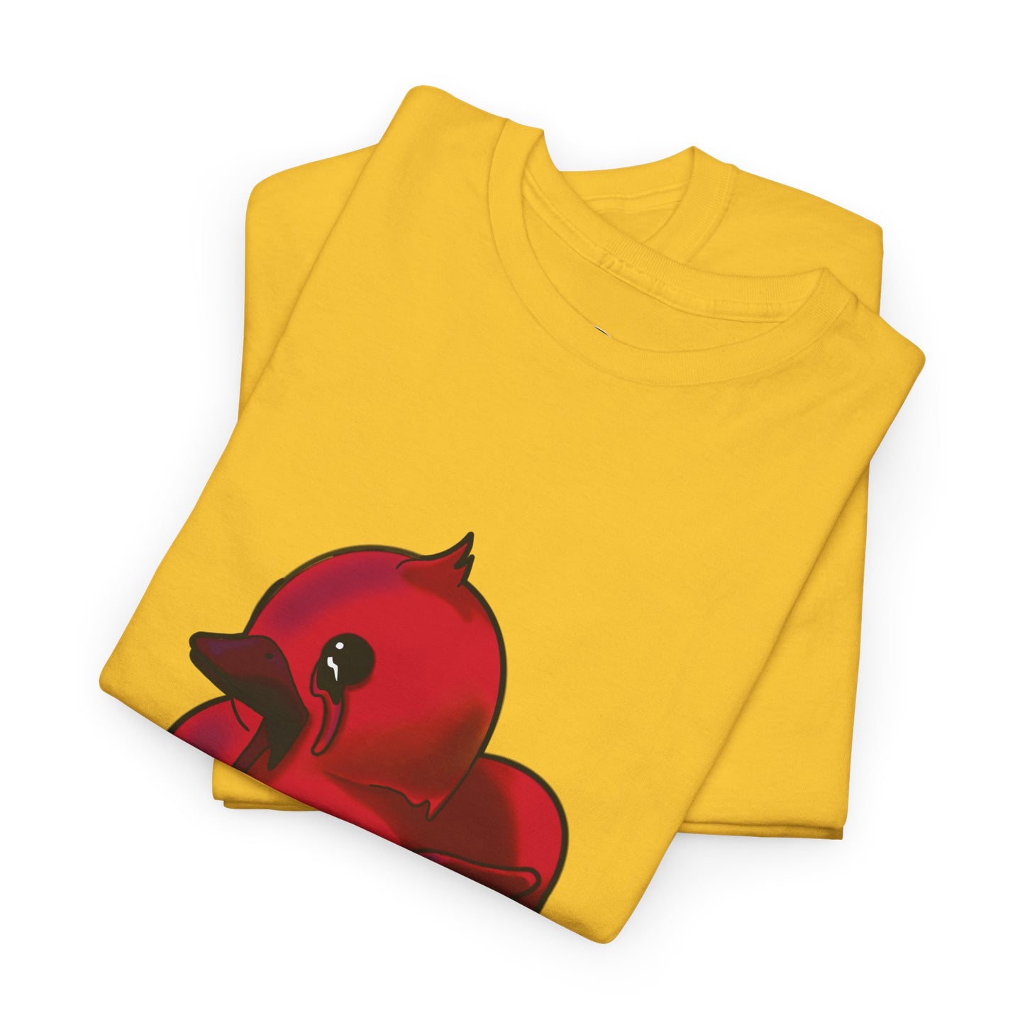 Red Suede Duck Sawse Tee Heavy Cotton