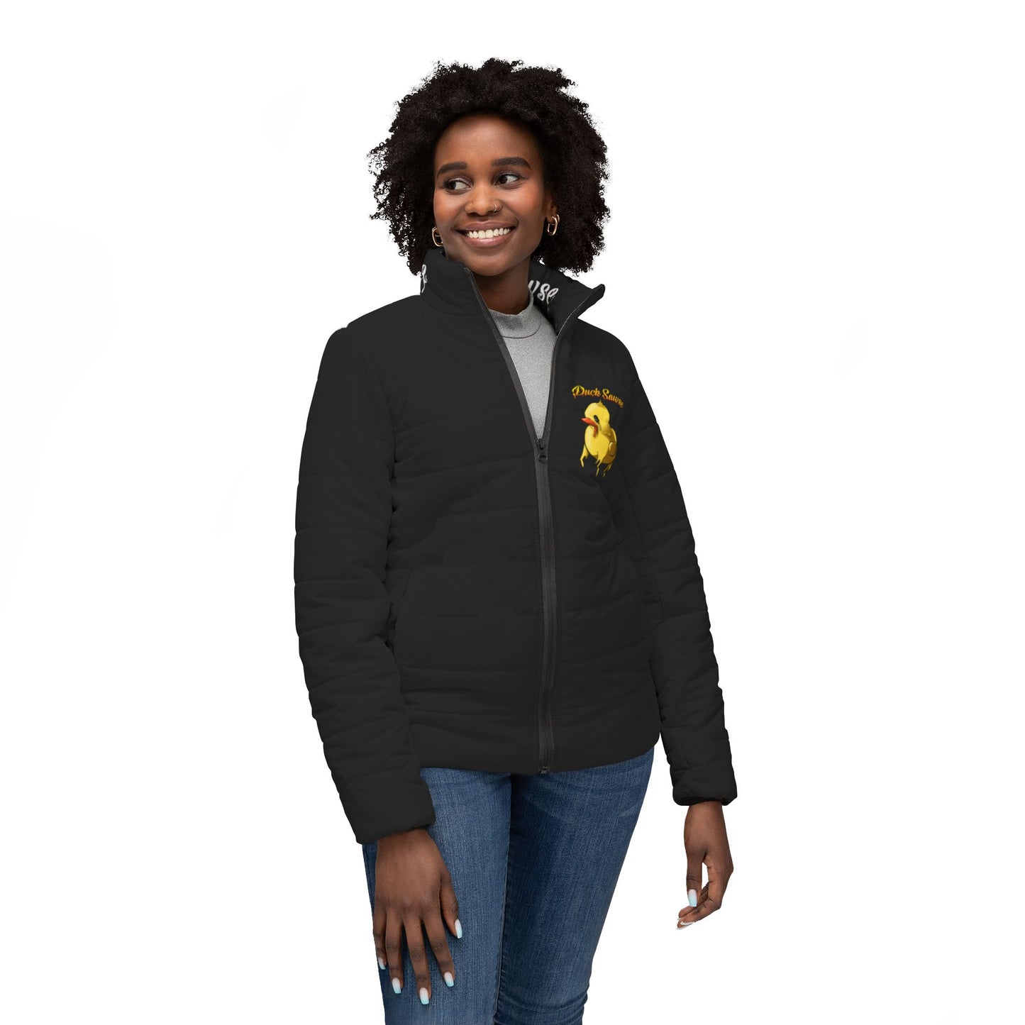 Women’s Puffer Jacket (AOP)