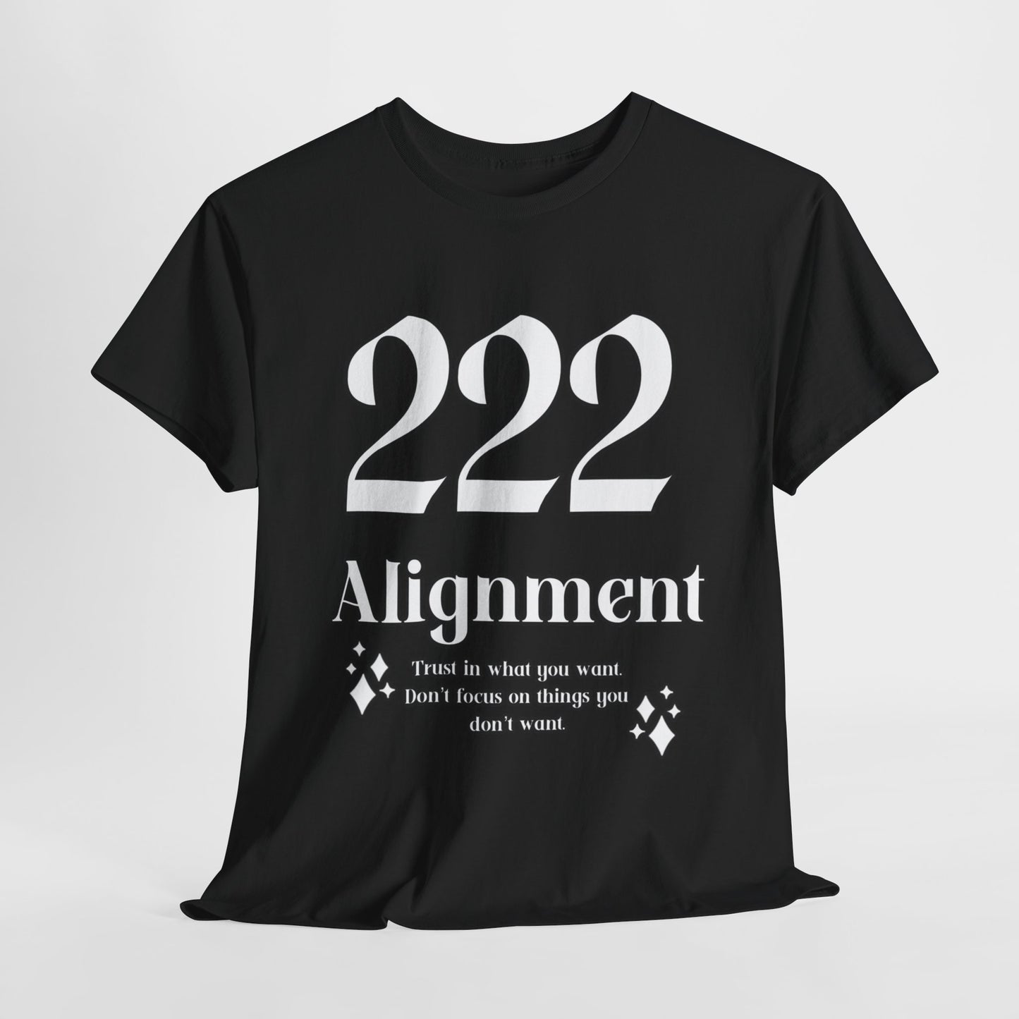 222 Alignment T-Shirt Angel Numbers x WHT