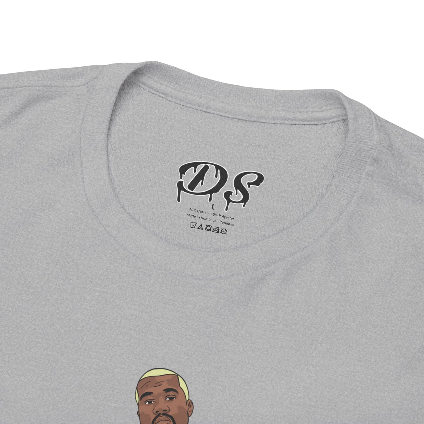 Blonde Ye 450 Cloud Black Tee Heavy Cotton