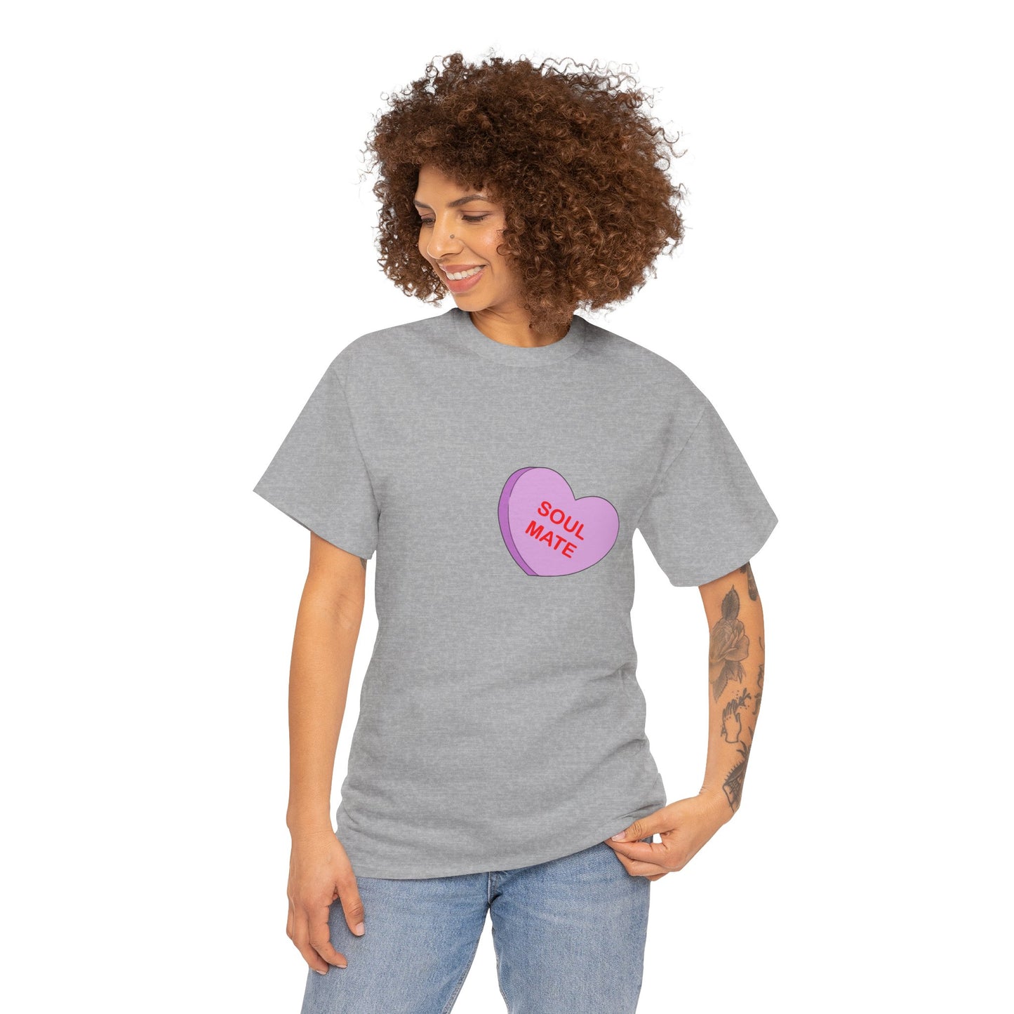 Conversation Heart Duck Sawse Logo Tee Heavy Cotton 03